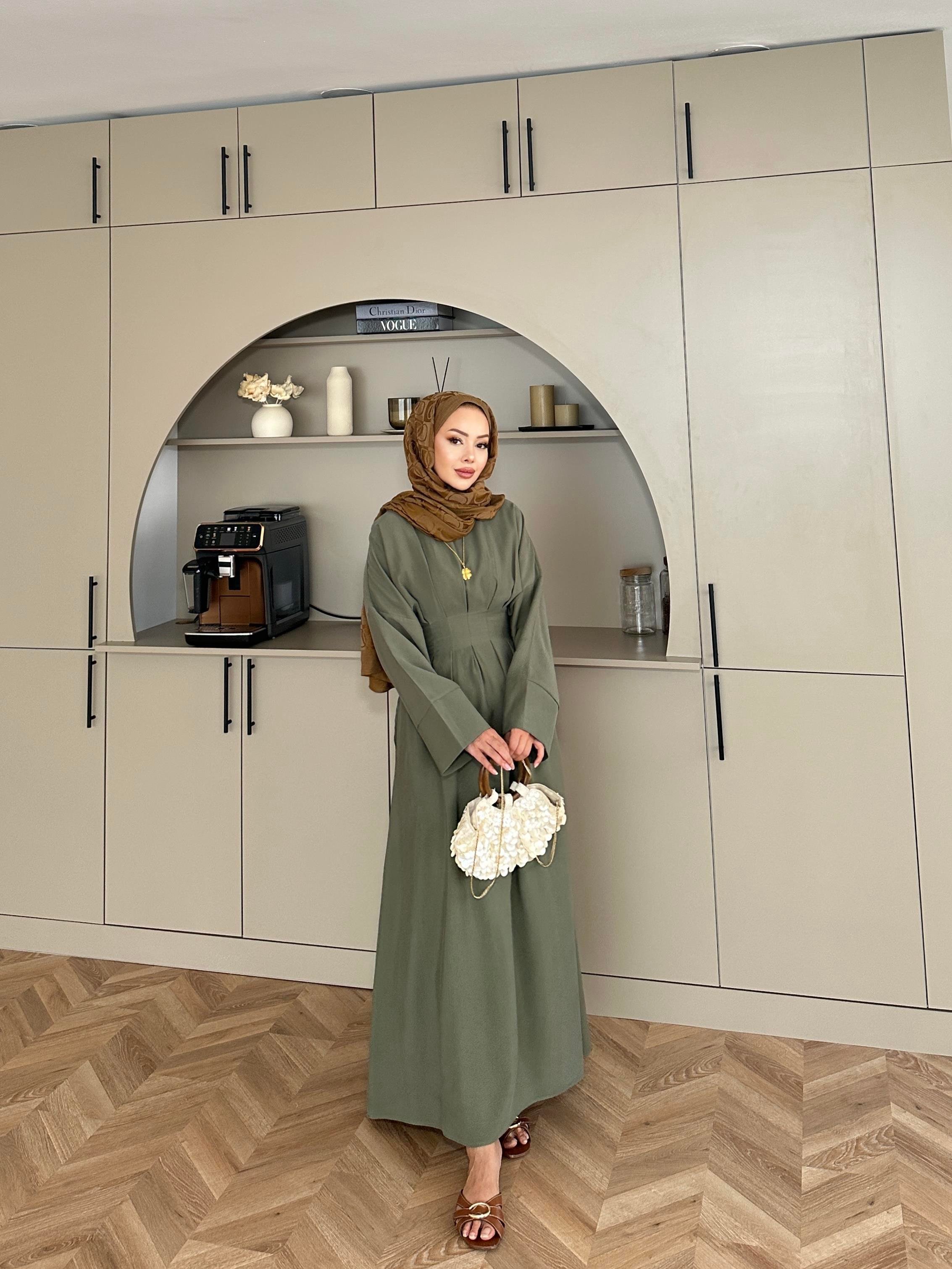 Benan Tensel Elbise Haki