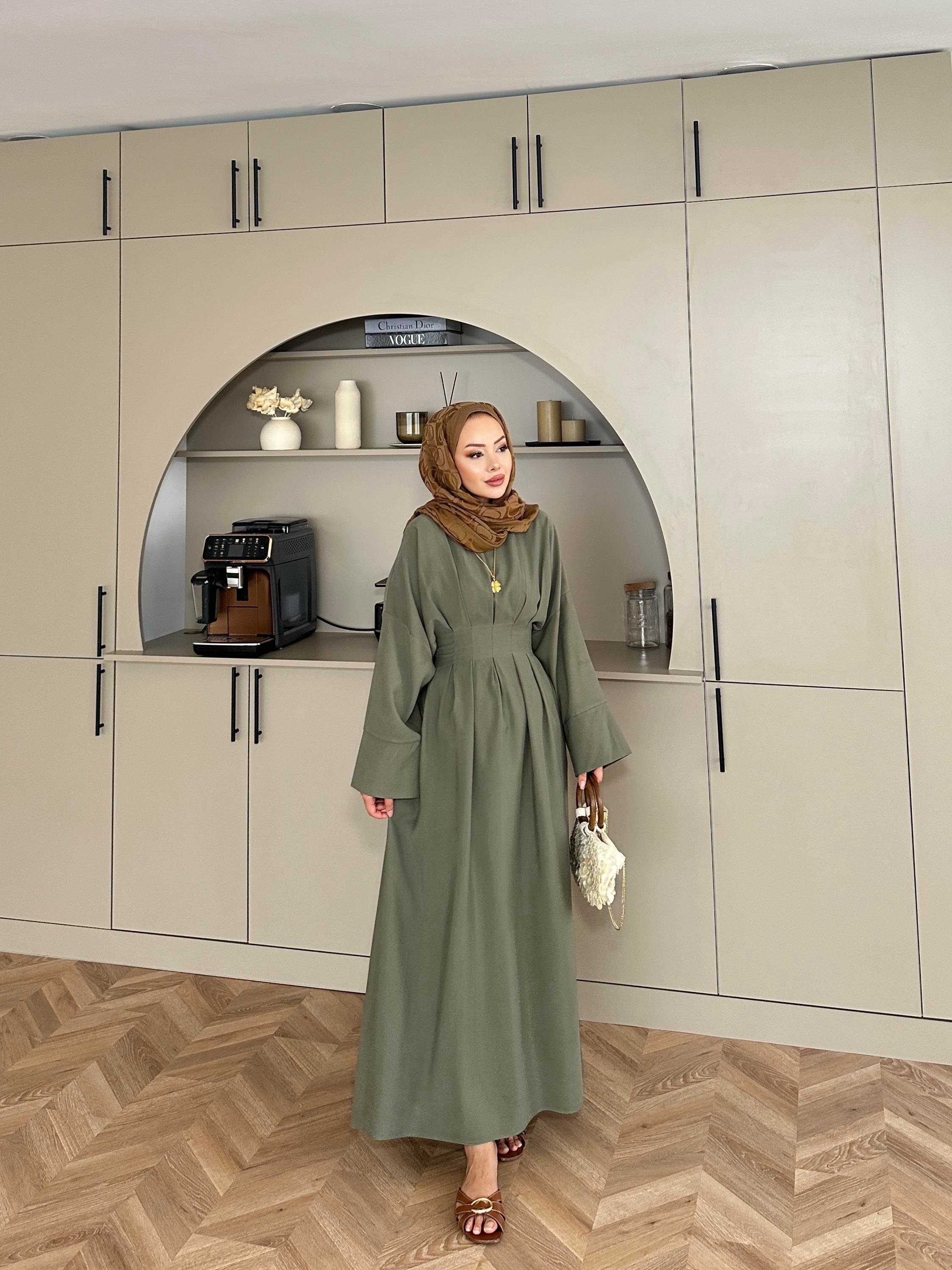 Benan Tensel Elbise Haki