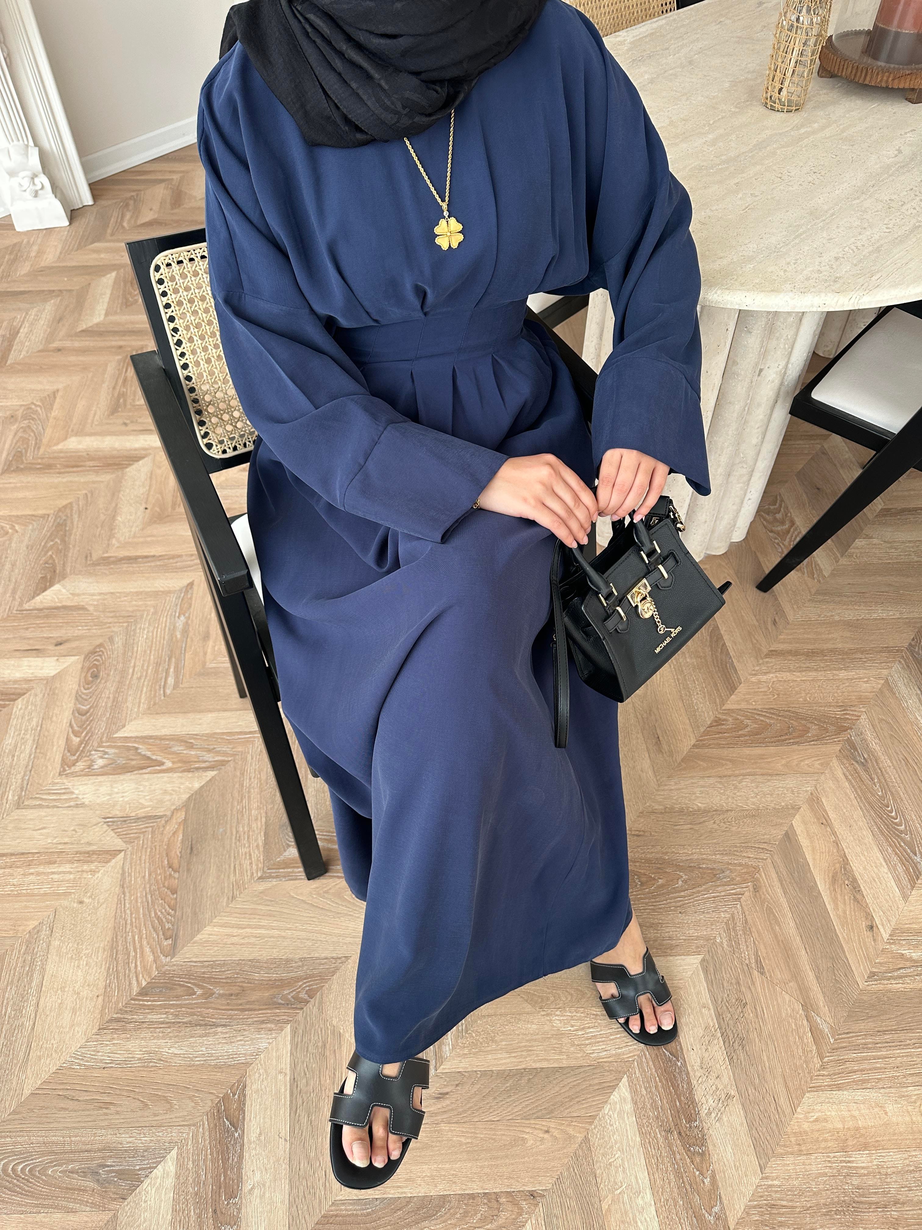 Benan Tensel Elbise Lacivert