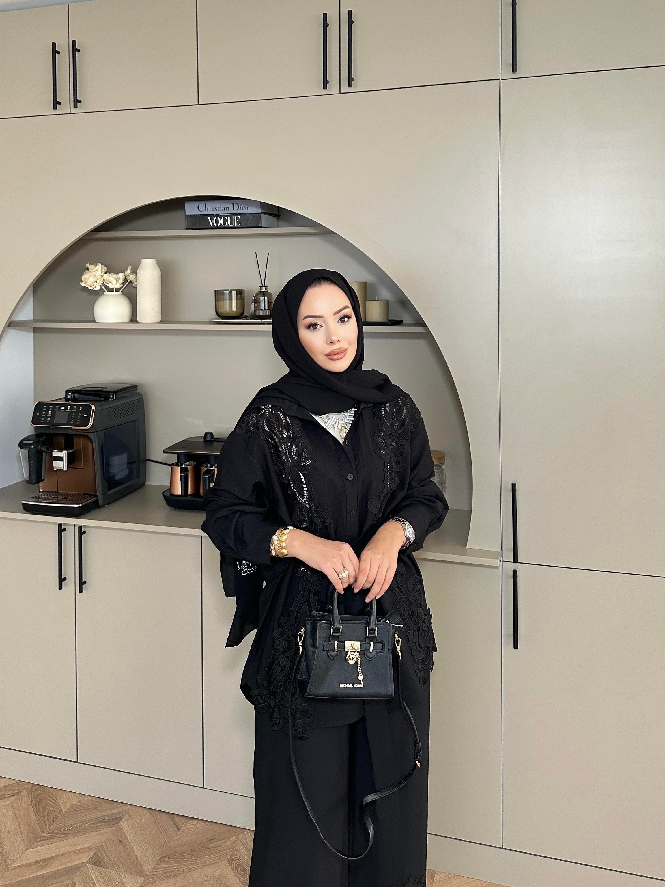 Biana Pantolonlu Takım Siyah