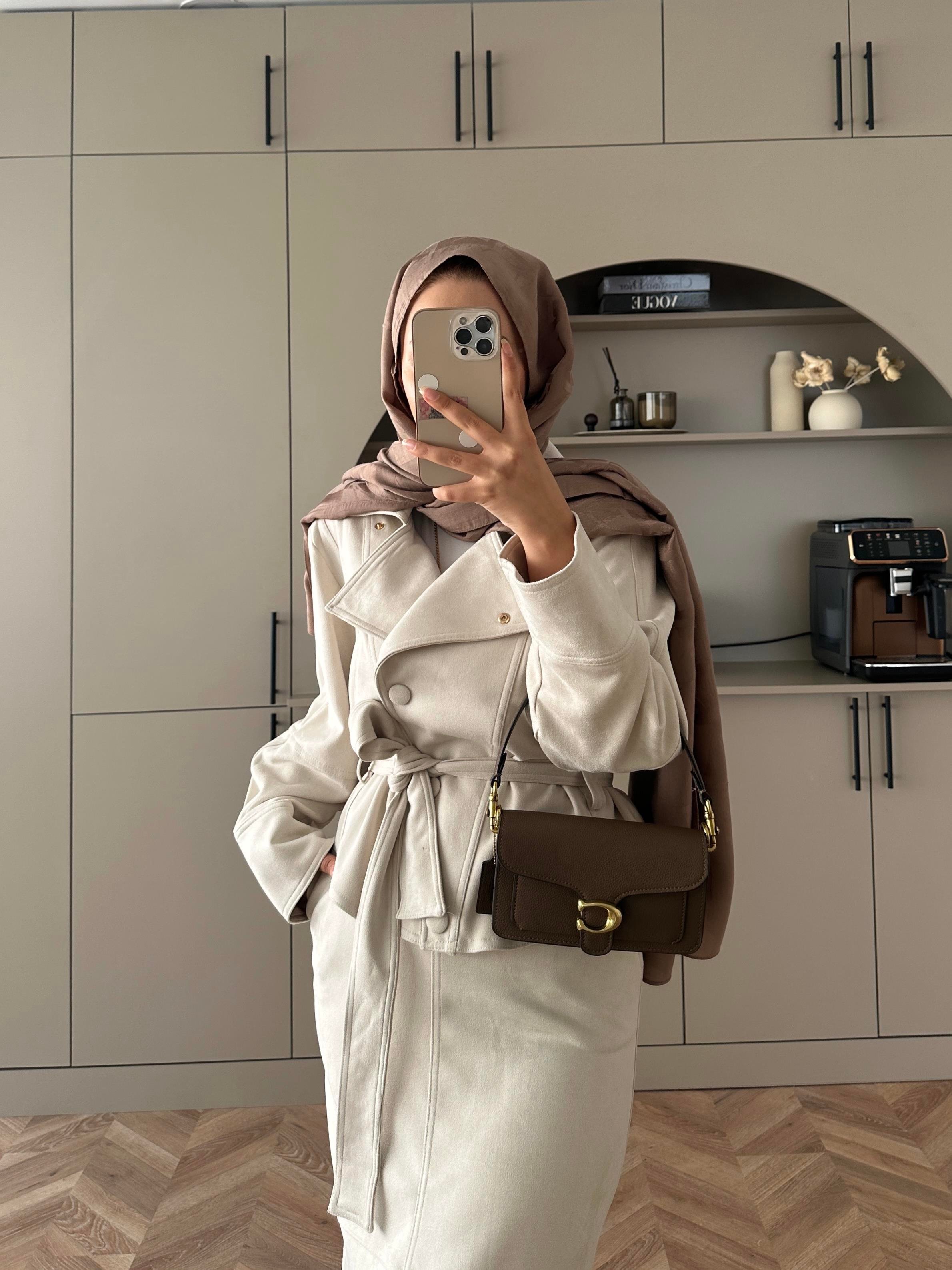 Bomber Ceketli Süet Etekli Takım Taş