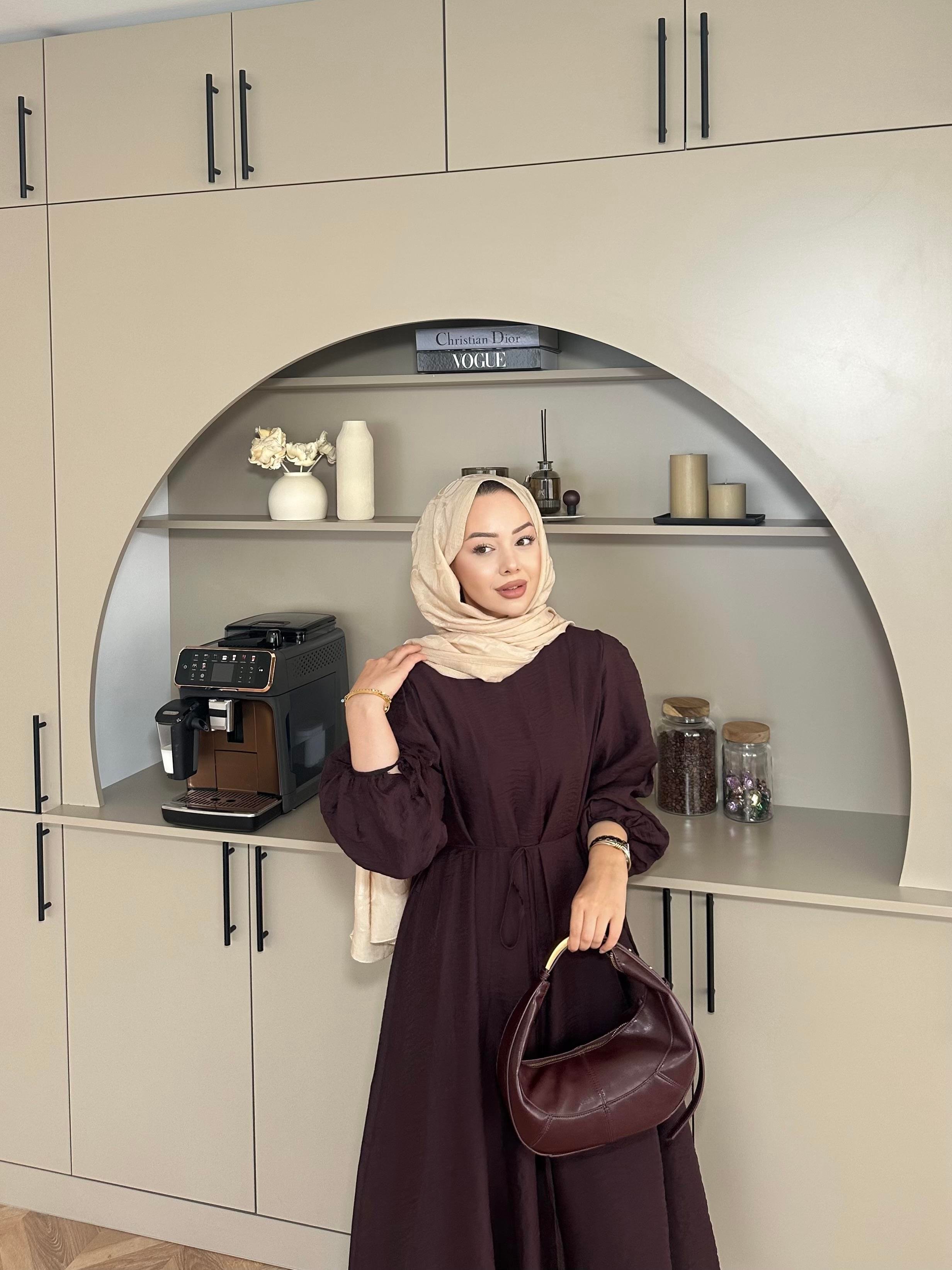 Cherry Elbise Kahverengi