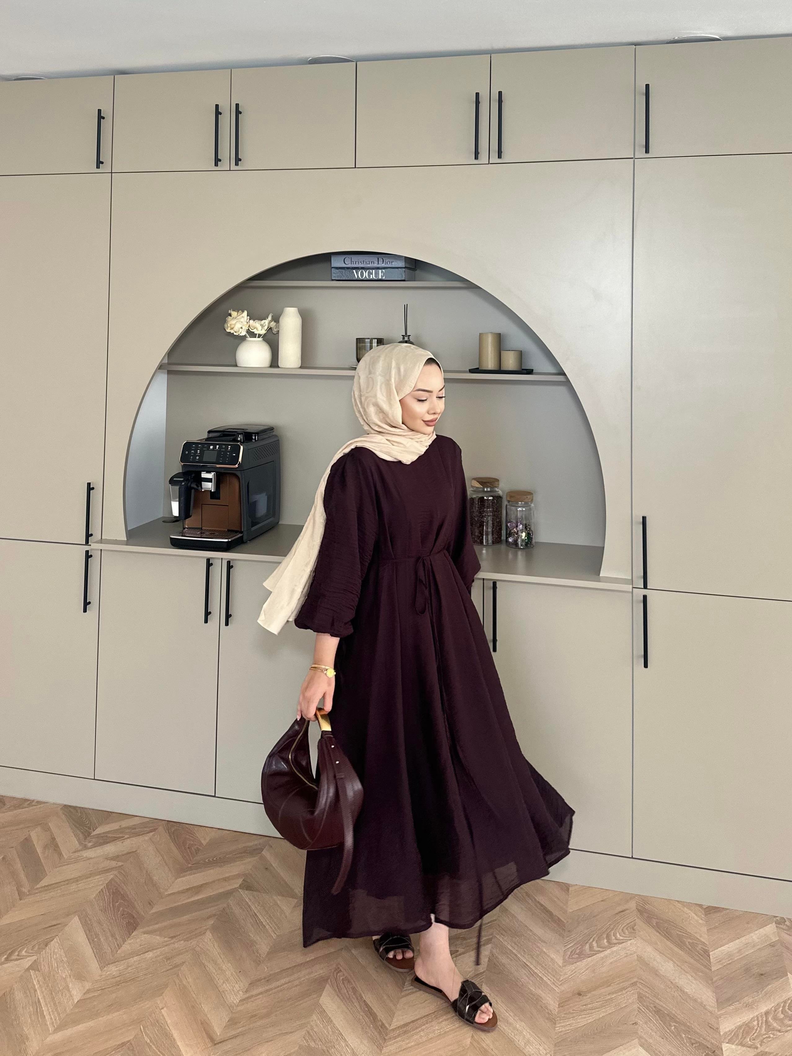 Cherry Elbise Kahverengi