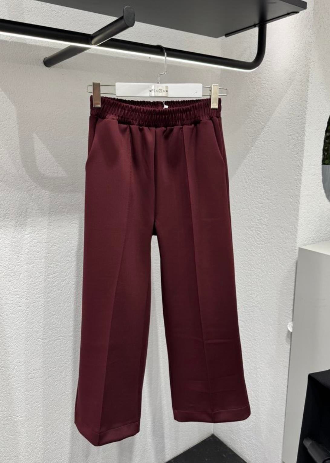 Çımalı Scuba Pantolon Bordo