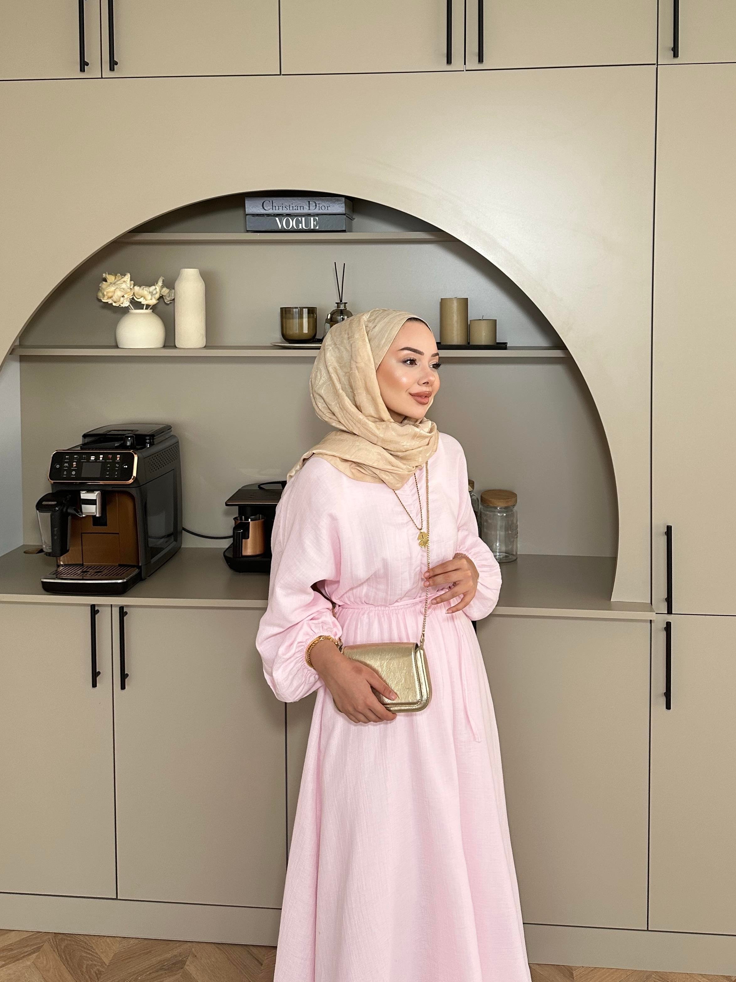 Dean Elbise Toz Pembe