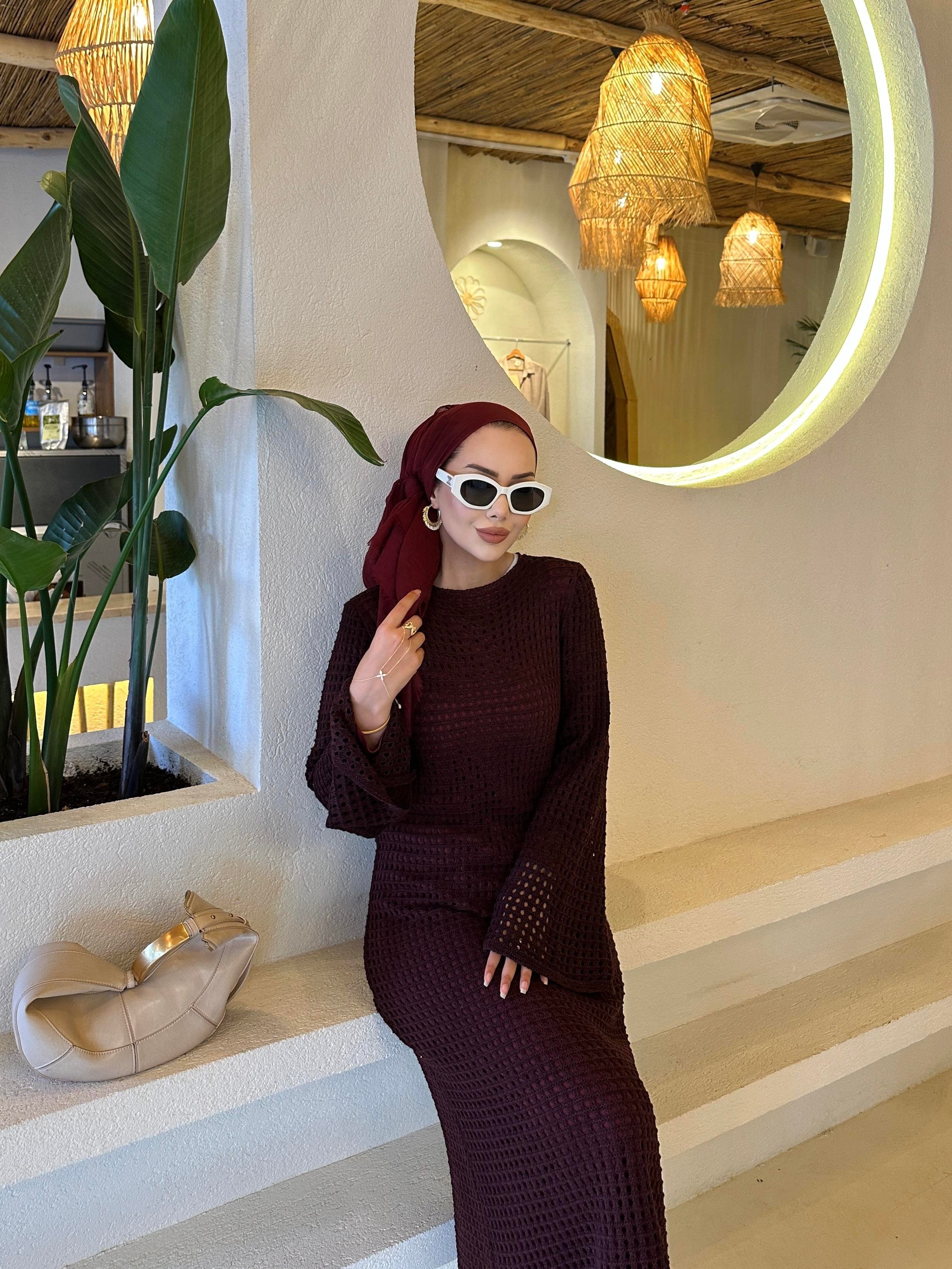 Mia Fileli Elbise Bordo