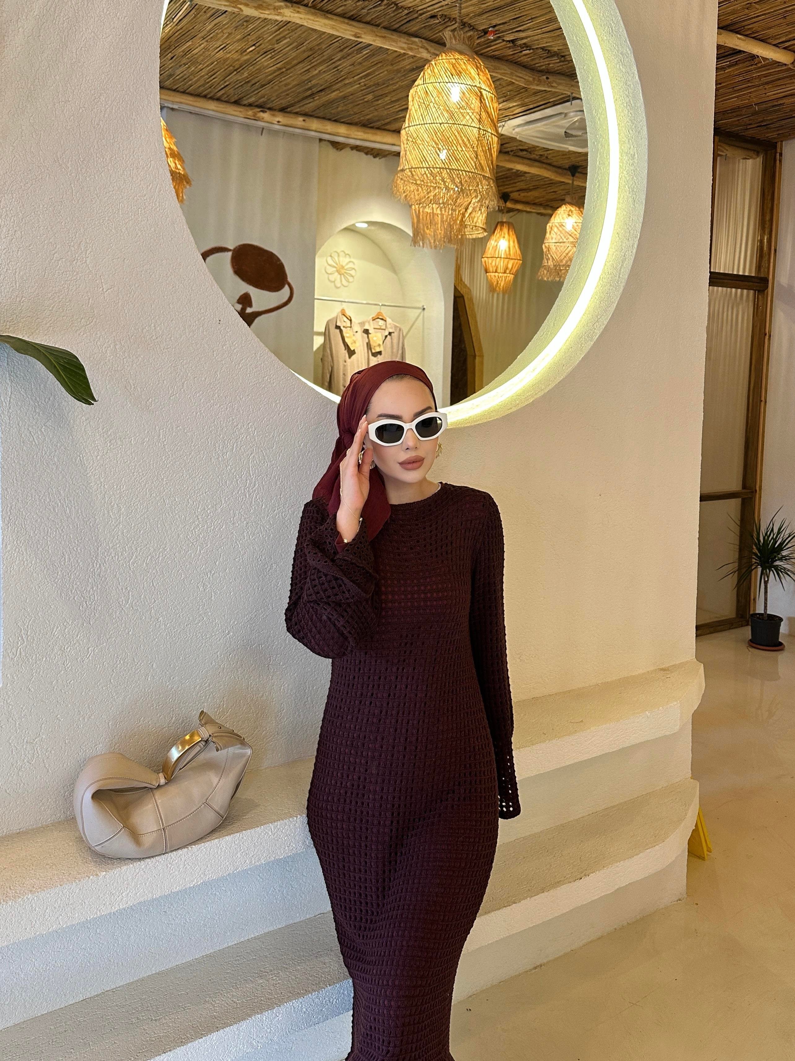 Mia Fileli Elbise Bordo