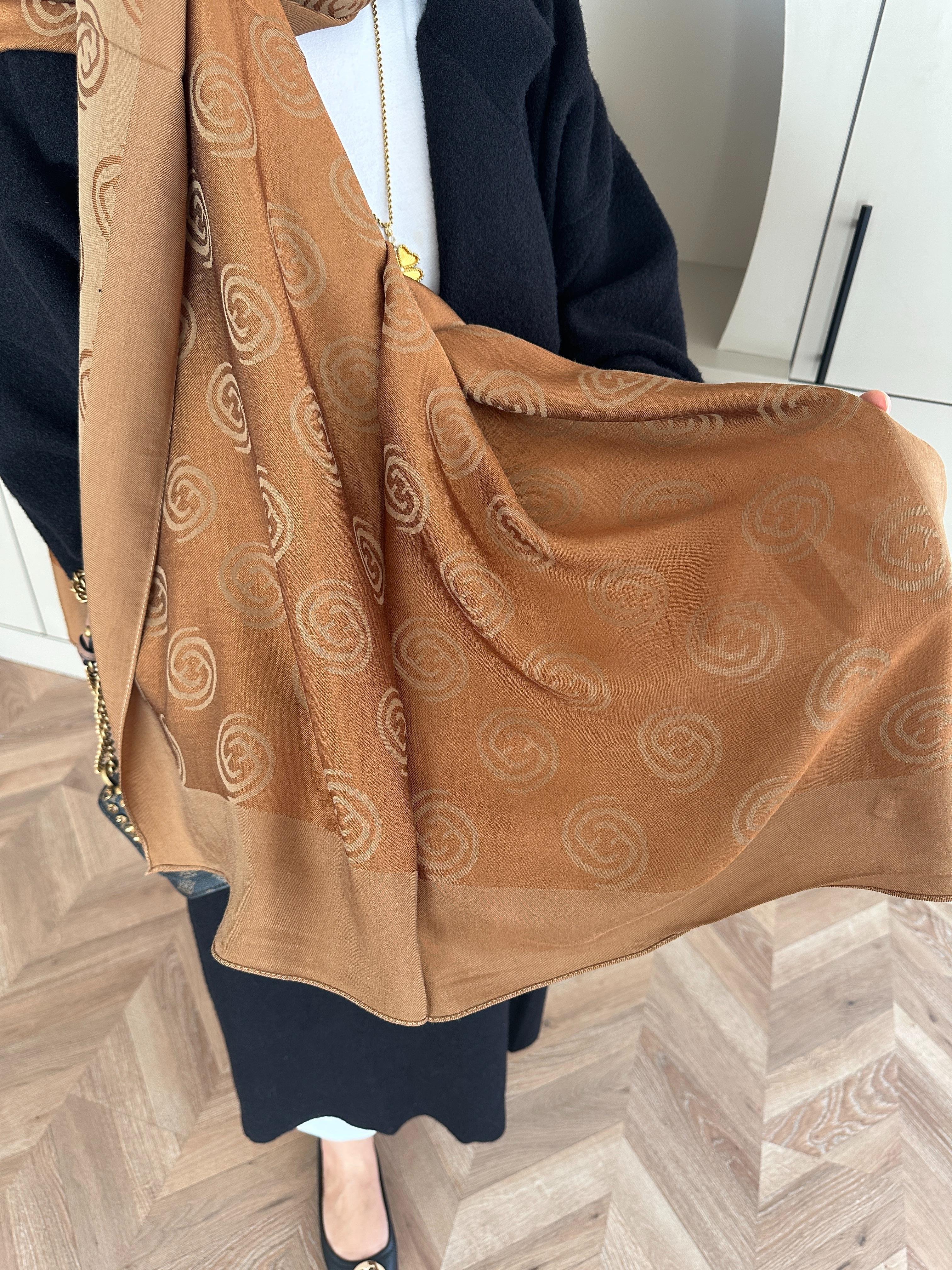 Deve Tüyü E Desen Naia Şal