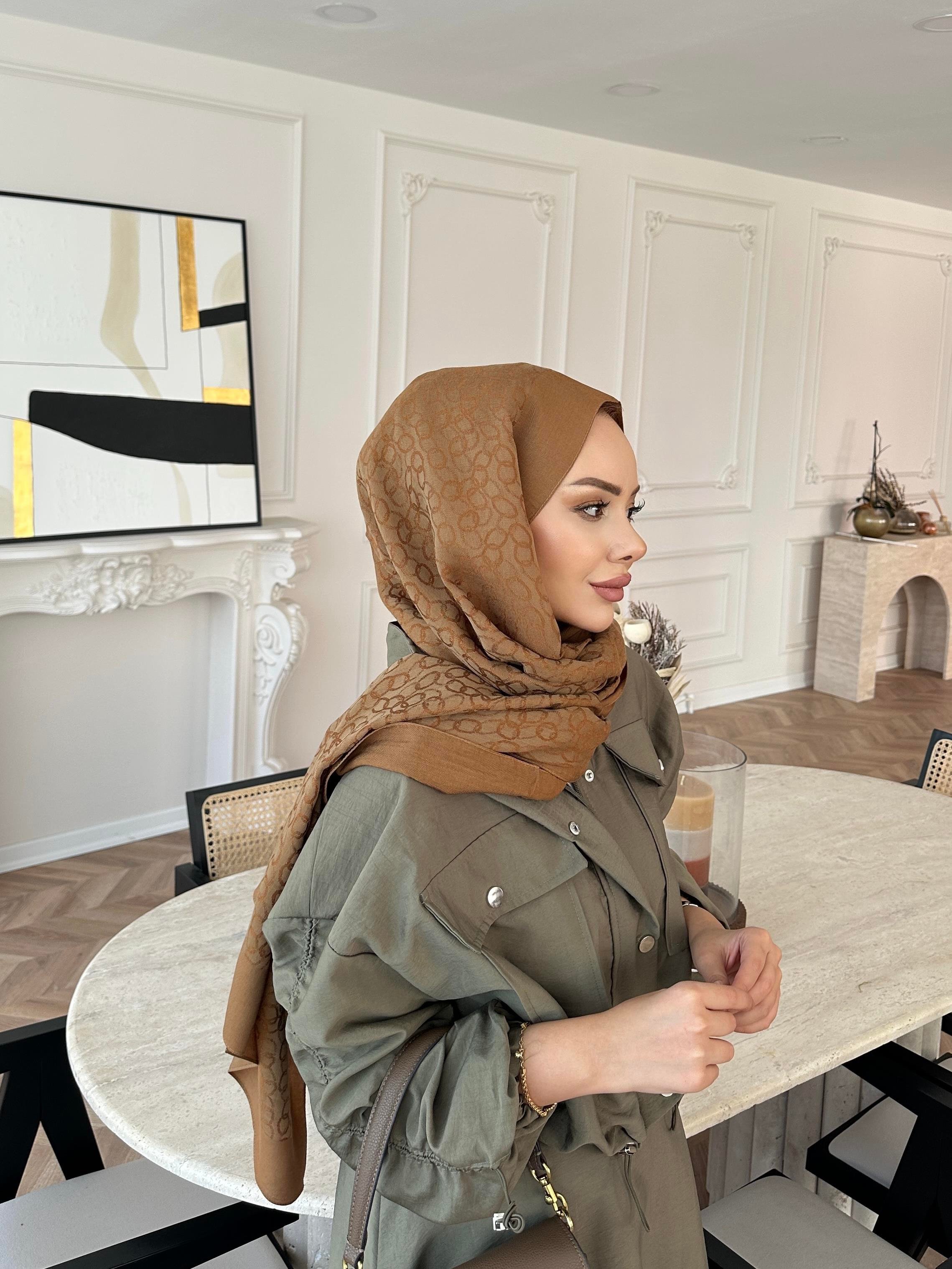 Deve Tüyü Zincir Desen Naia Şal