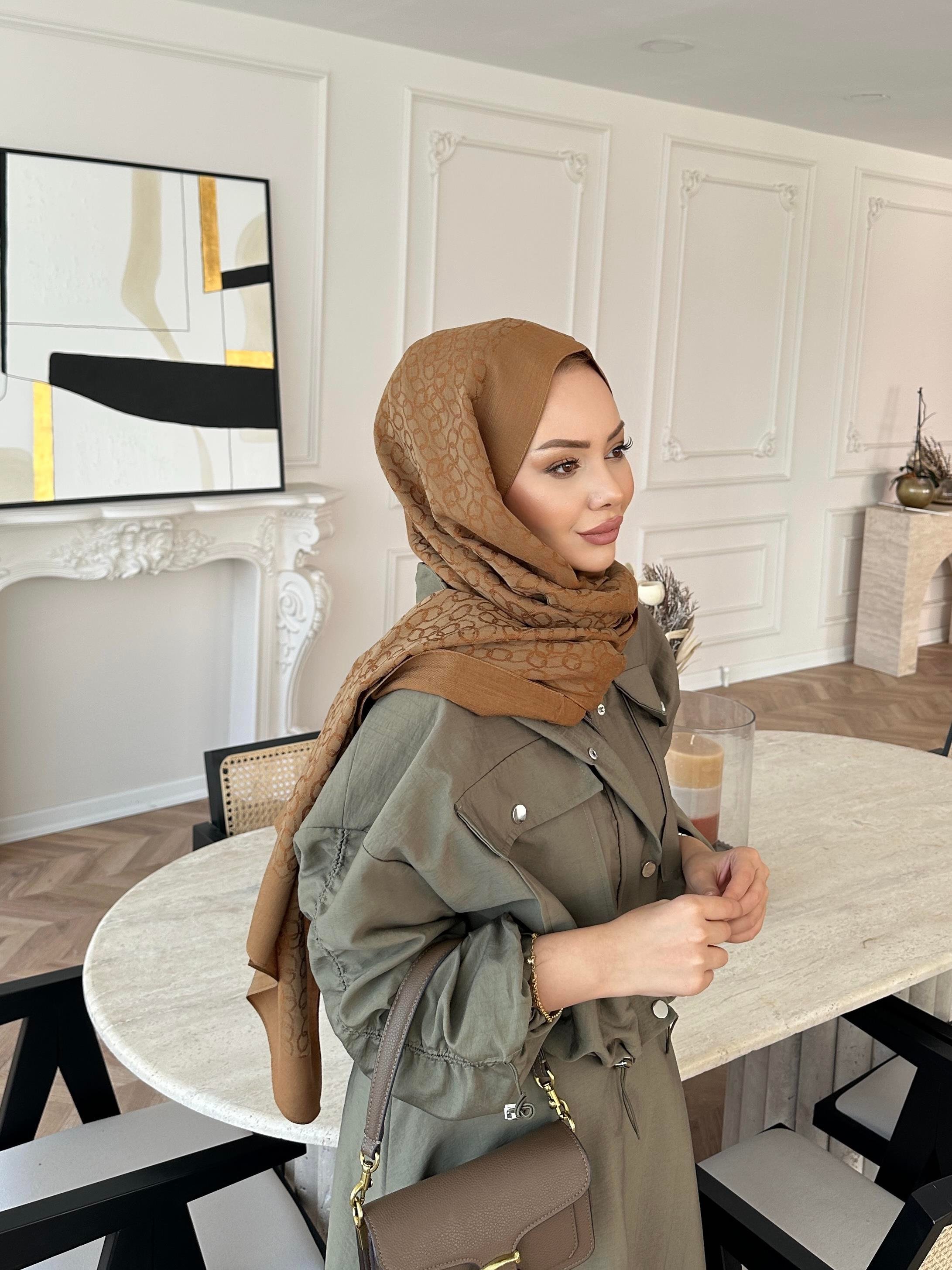 Deve Tüyü Zincir Desen Naia Şal