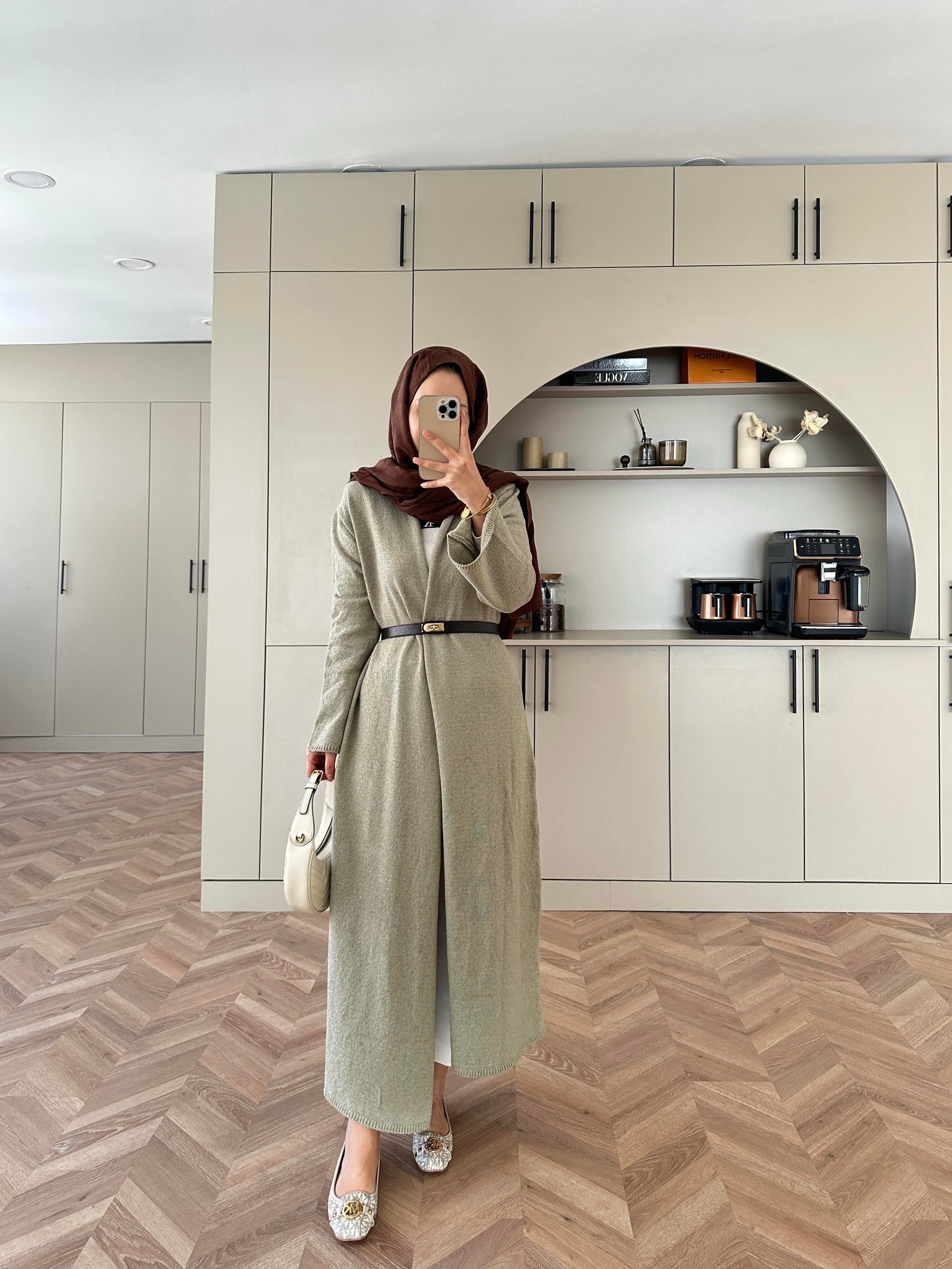 Dilay Triko Uzun Hırka Çağla 