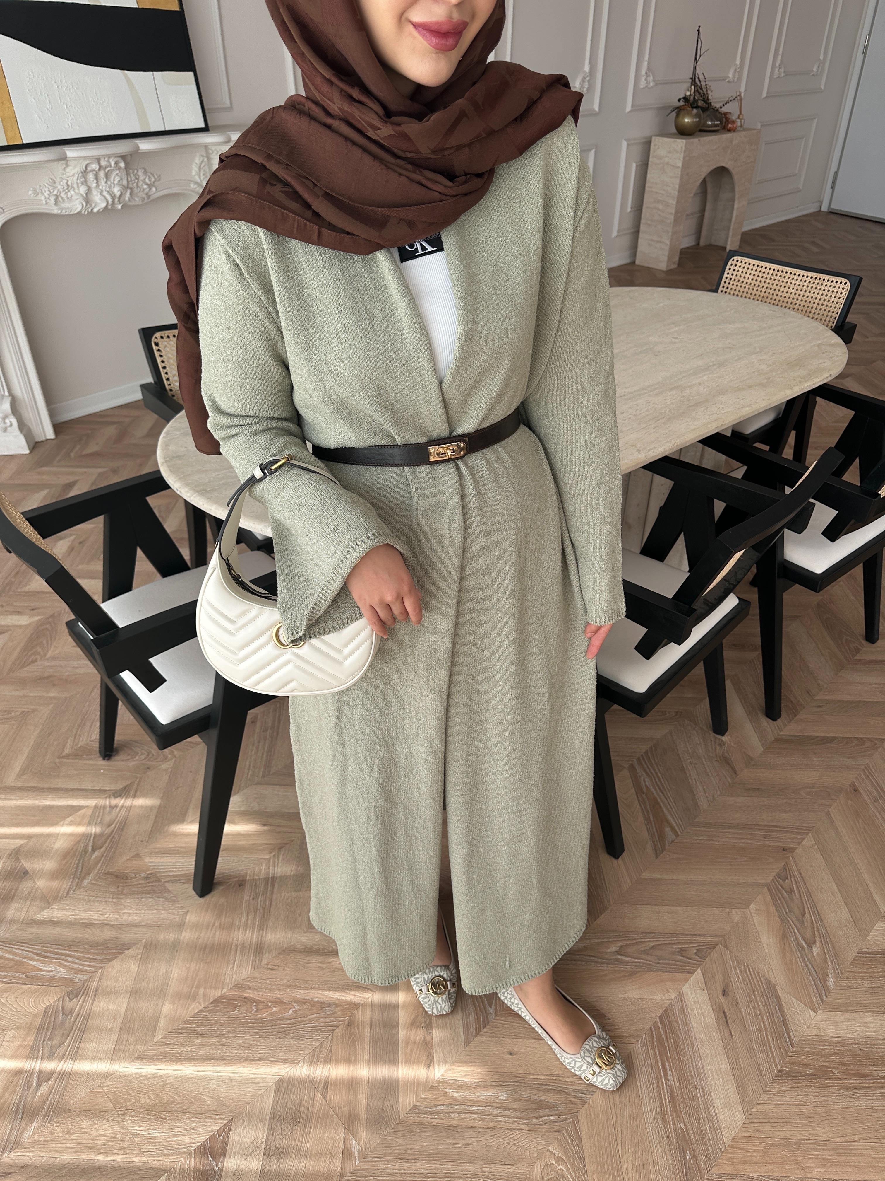 Dilay Triko Uzun Hırka Çağla 