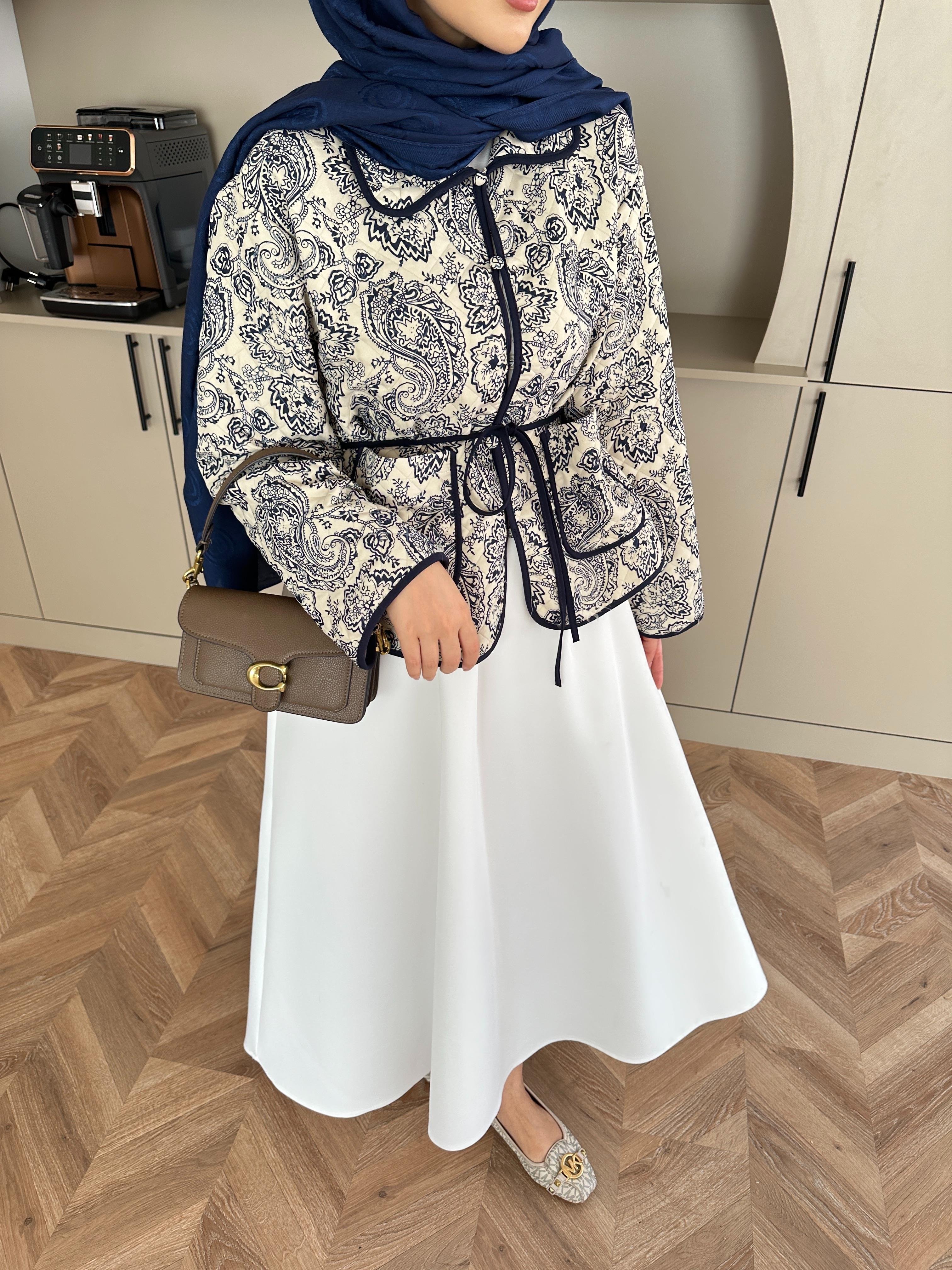 Doa Jakar Ceket Lacivert