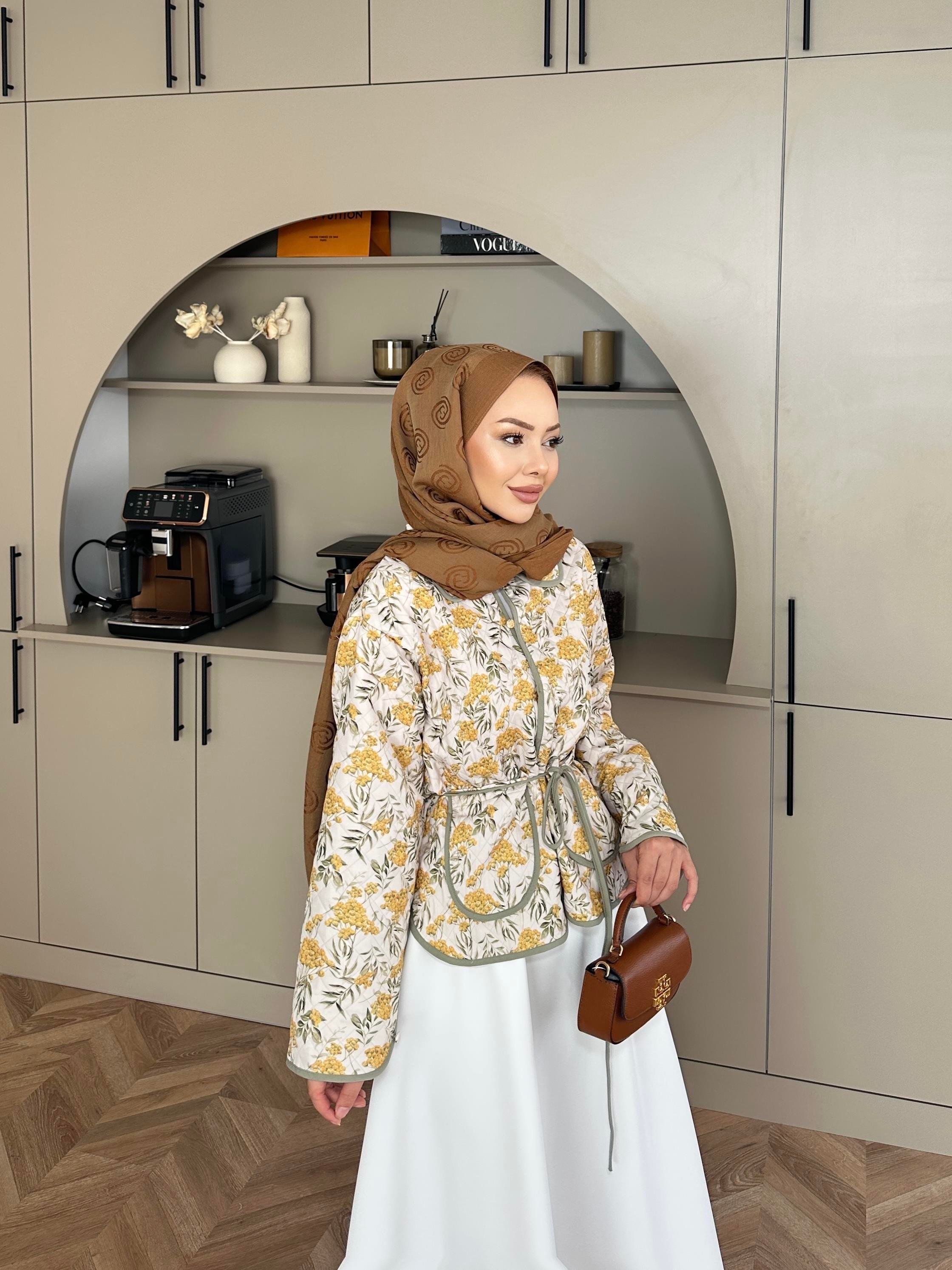 Doa Jakar Ceket Sarı