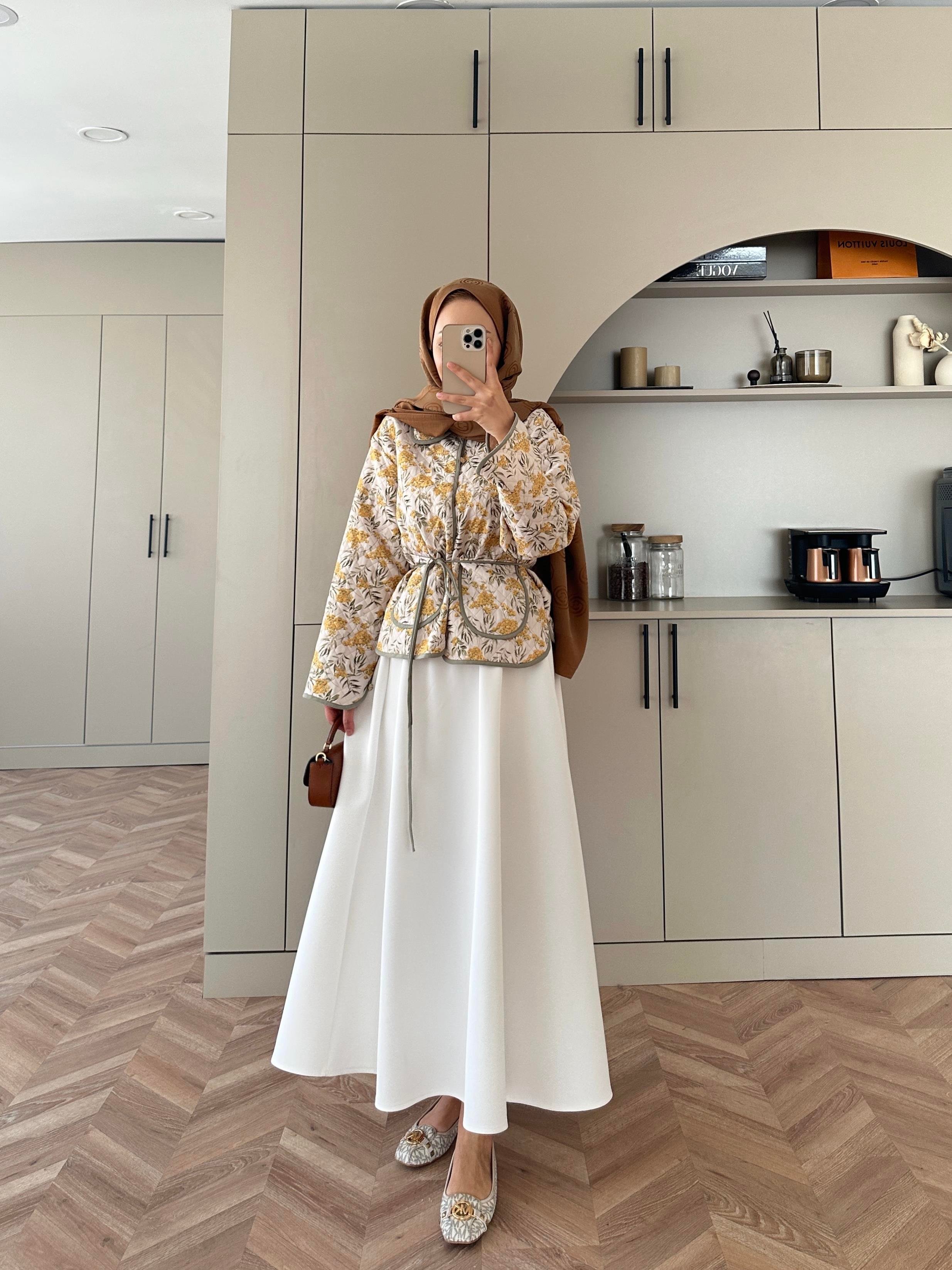 Doa Jakar Ceket Sarı