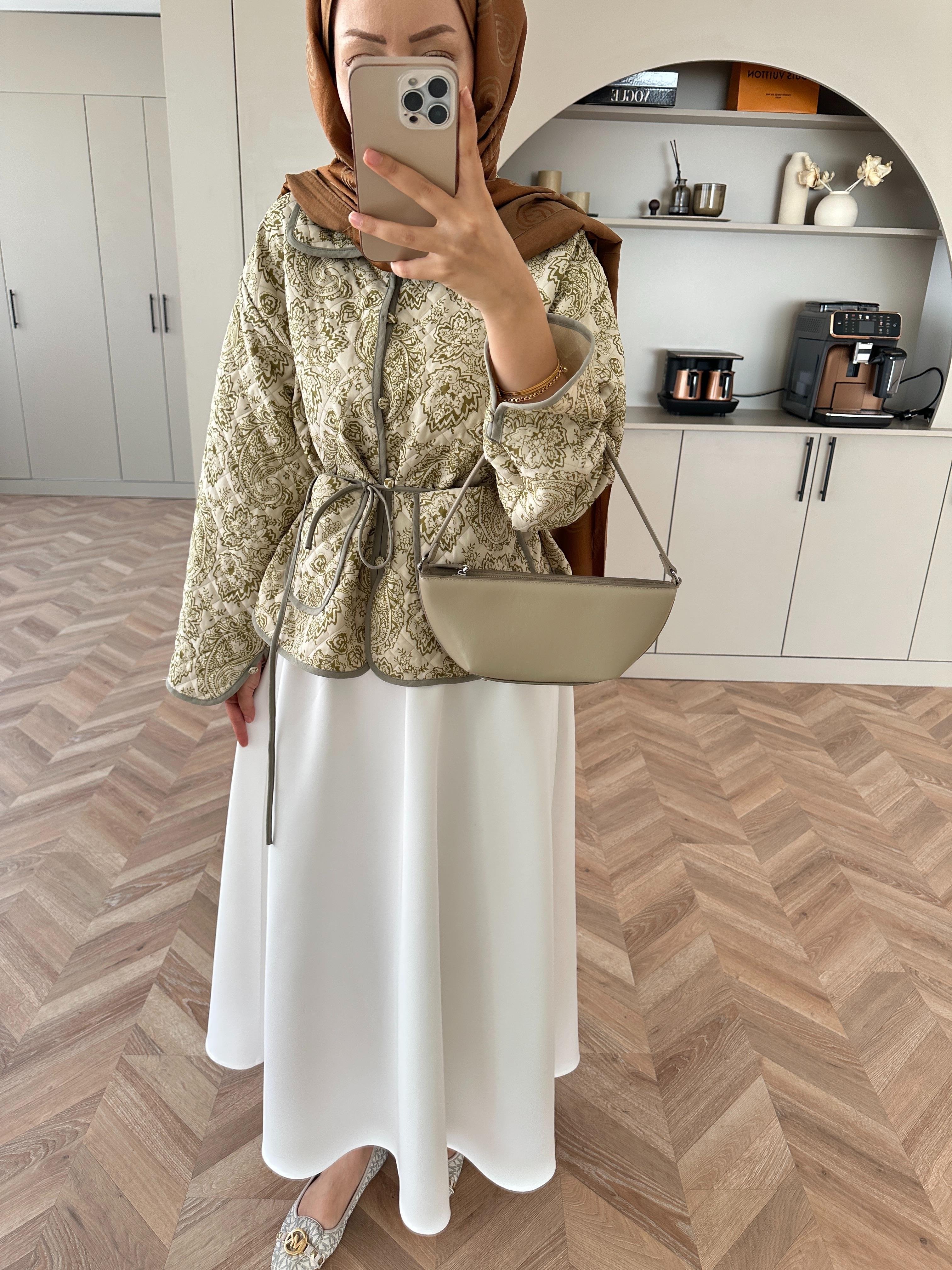 Doa Jakar Ceket Yeşil