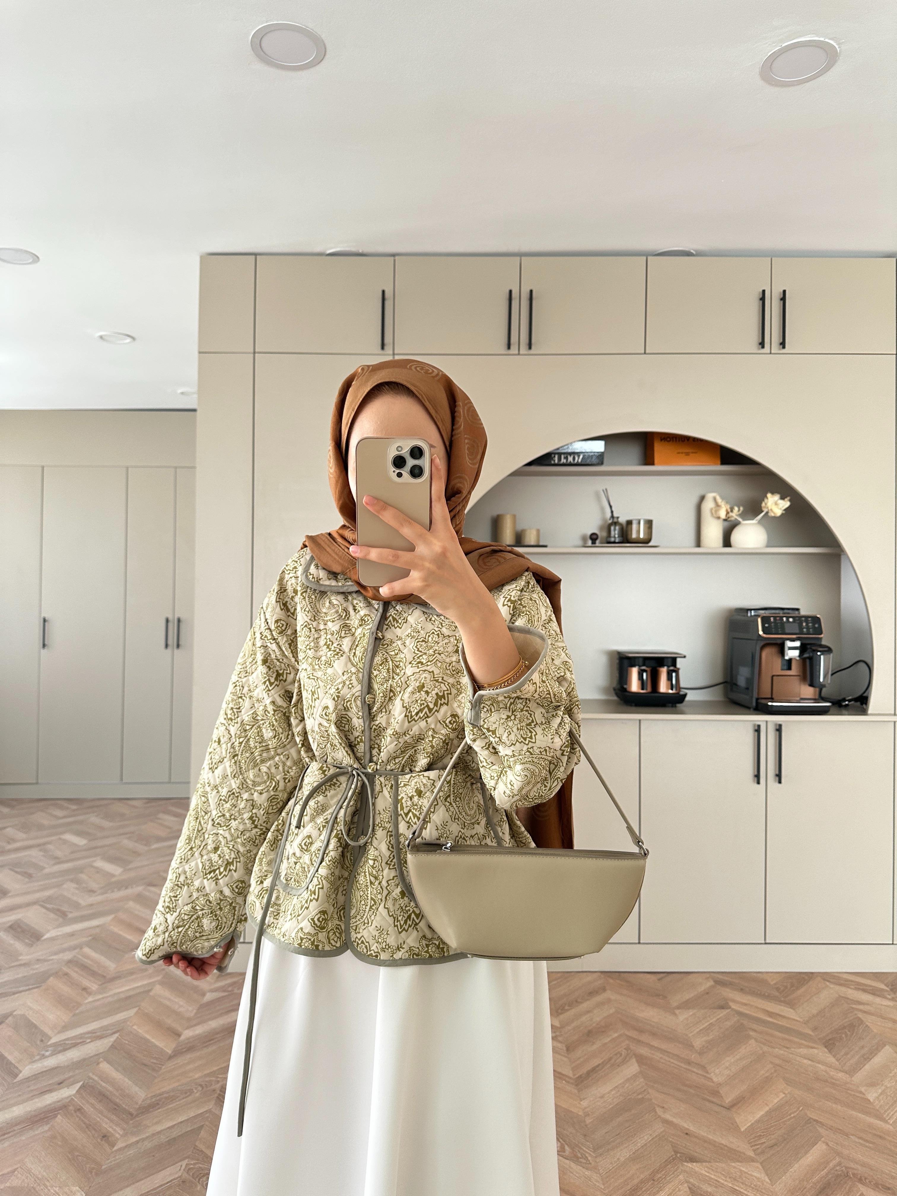 Doa Jakar Ceket Yeşil