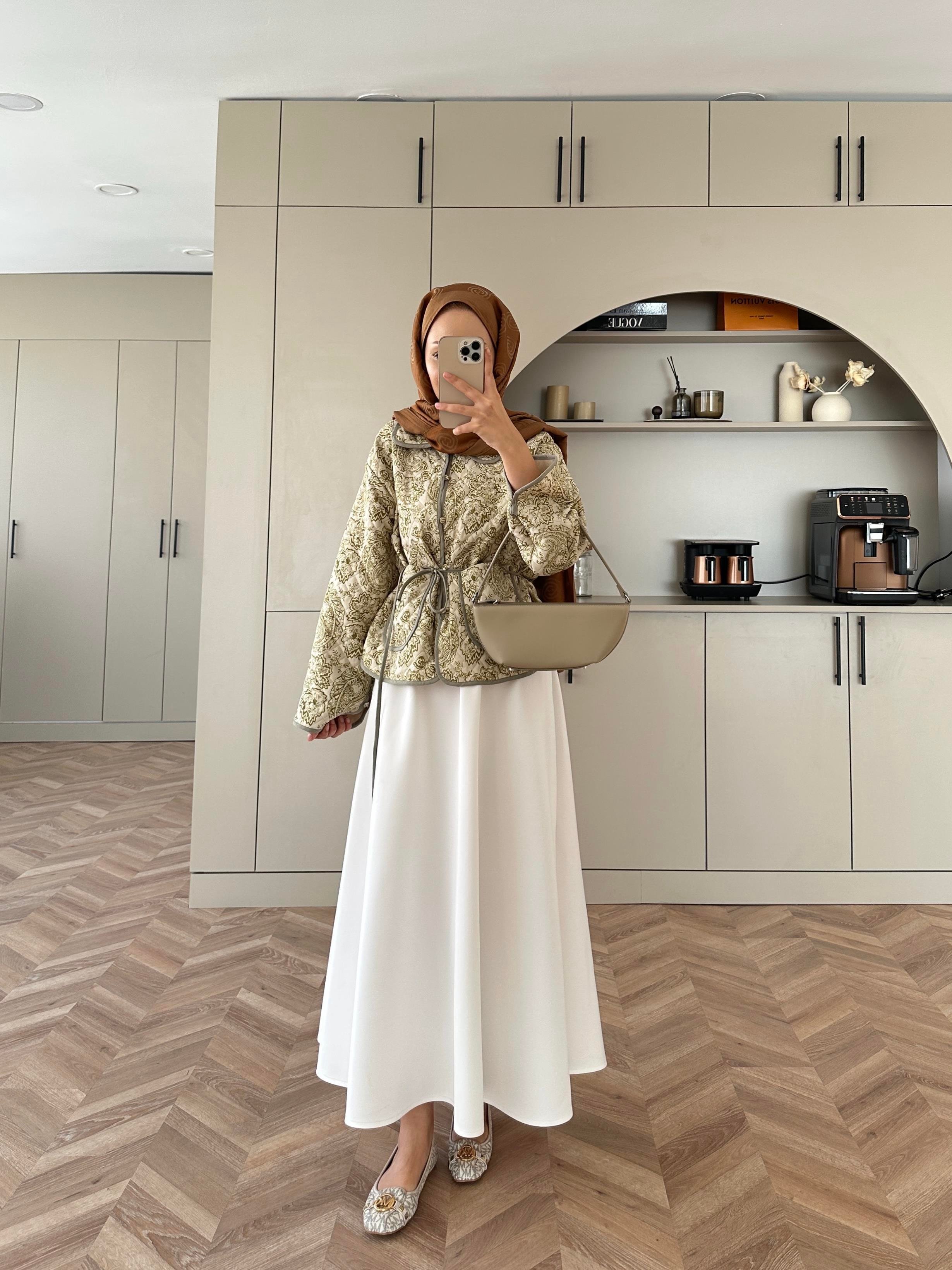 Doa Jakar Ceket Yeşil