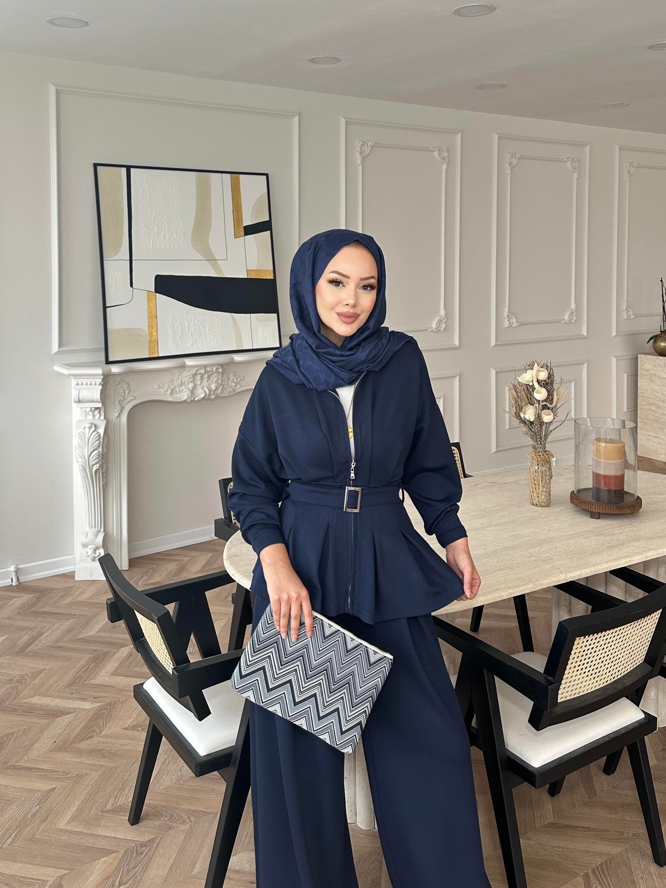 Elina Oysh Takım Lacivert