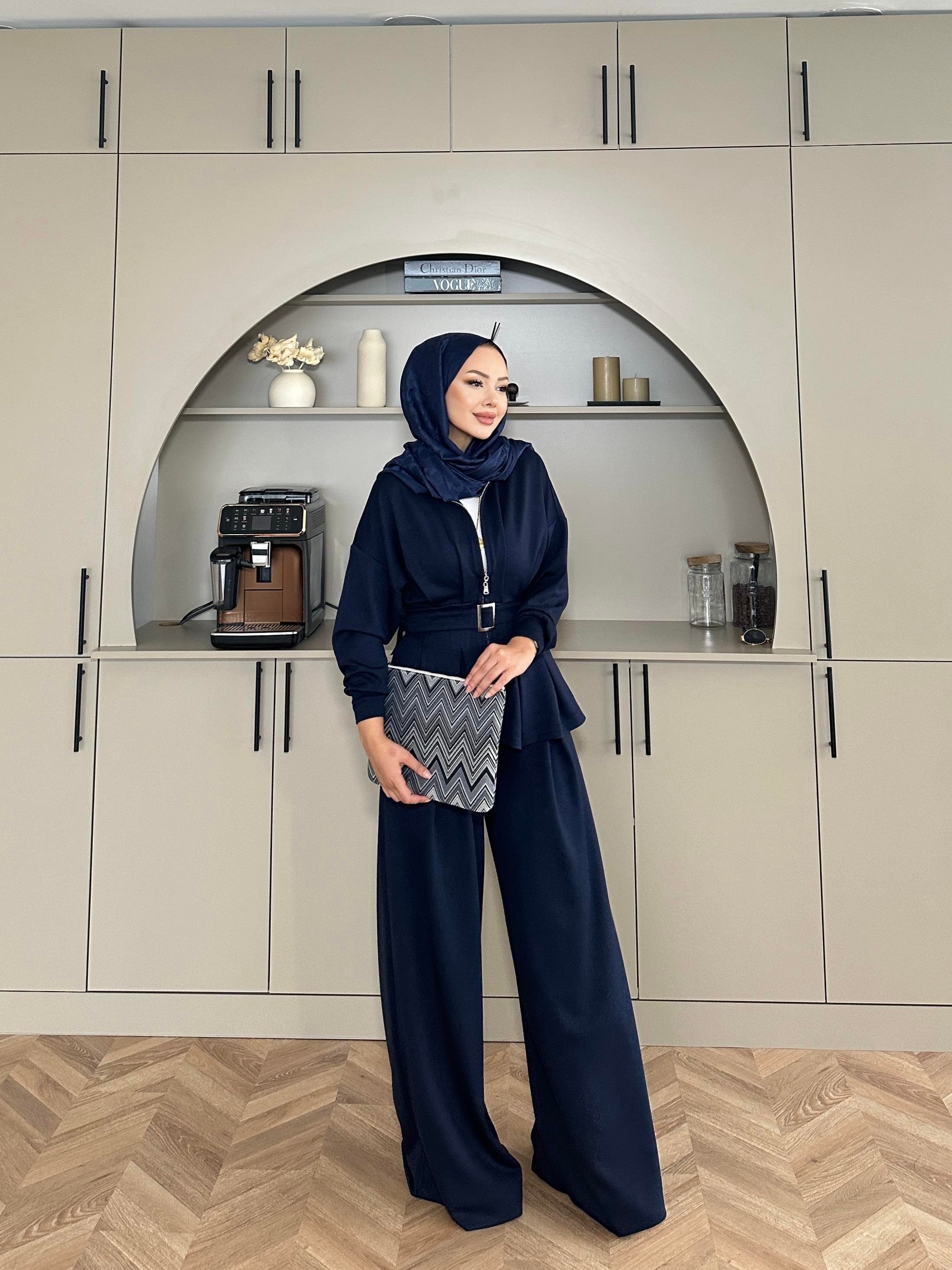 Elina Oysh Takım Lacivert