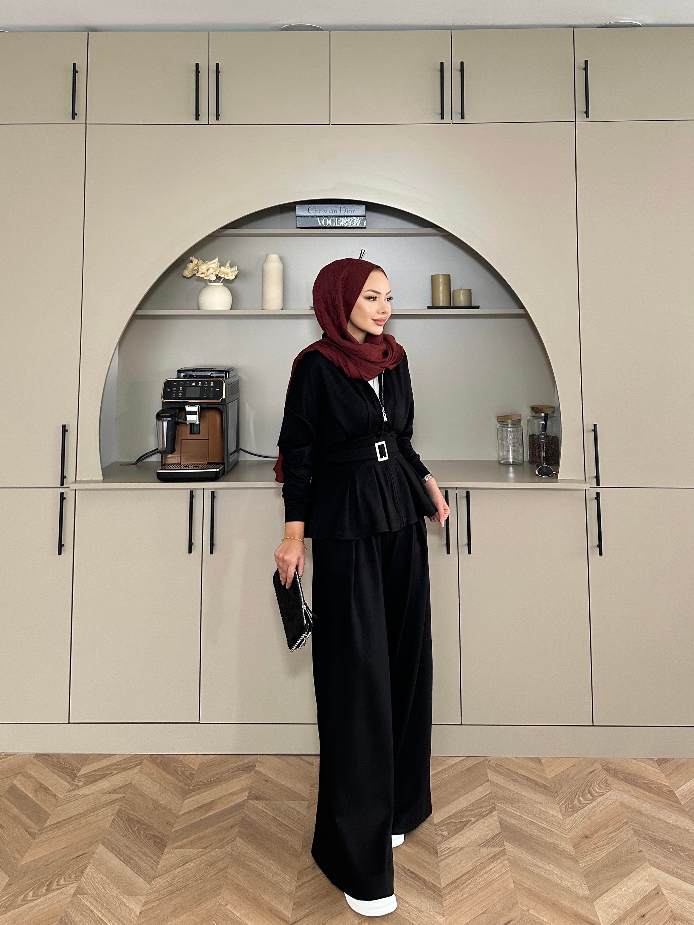 Elina Oysh Takım Siyah