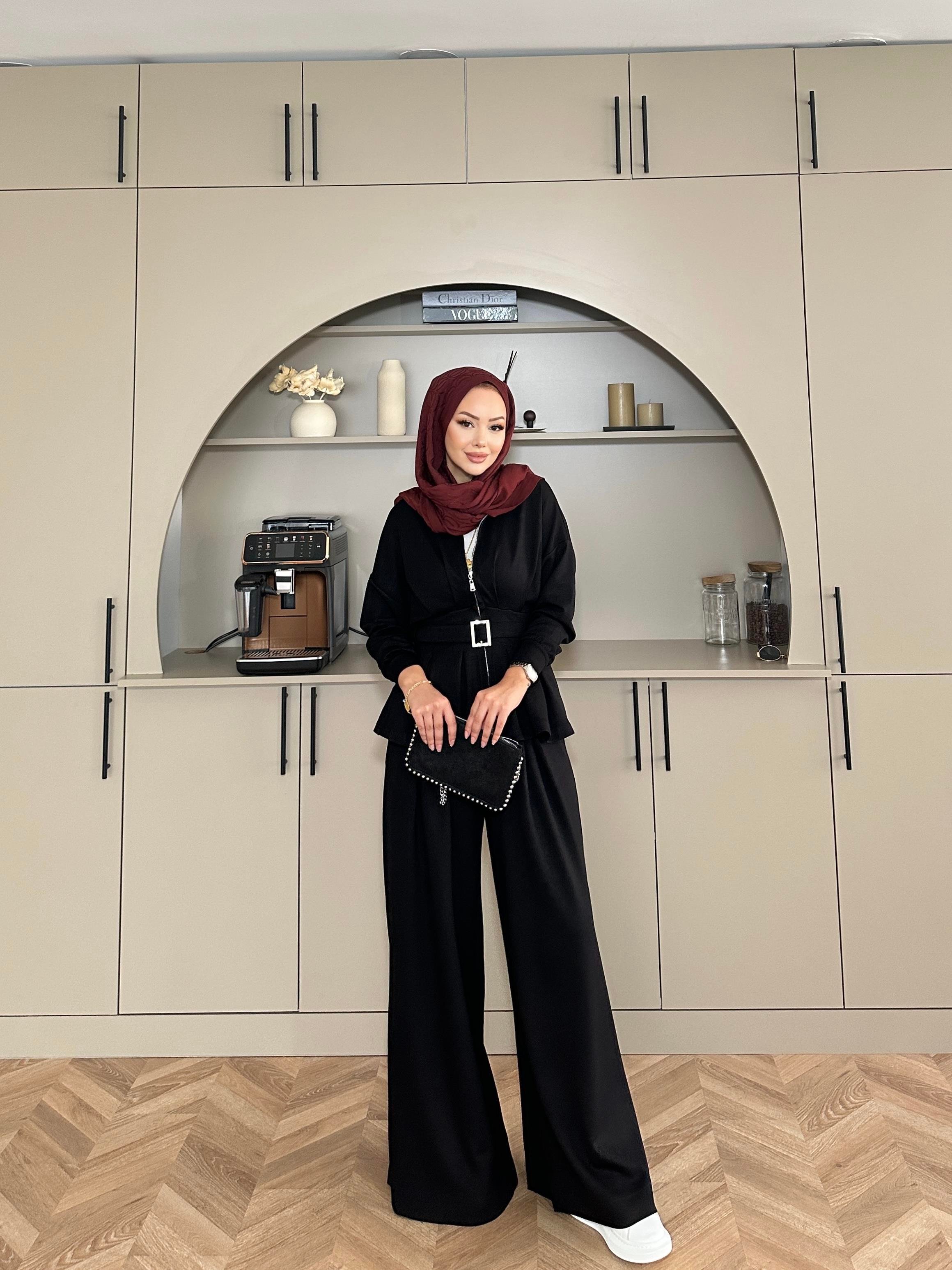 Elina Oysh Takım Siyah