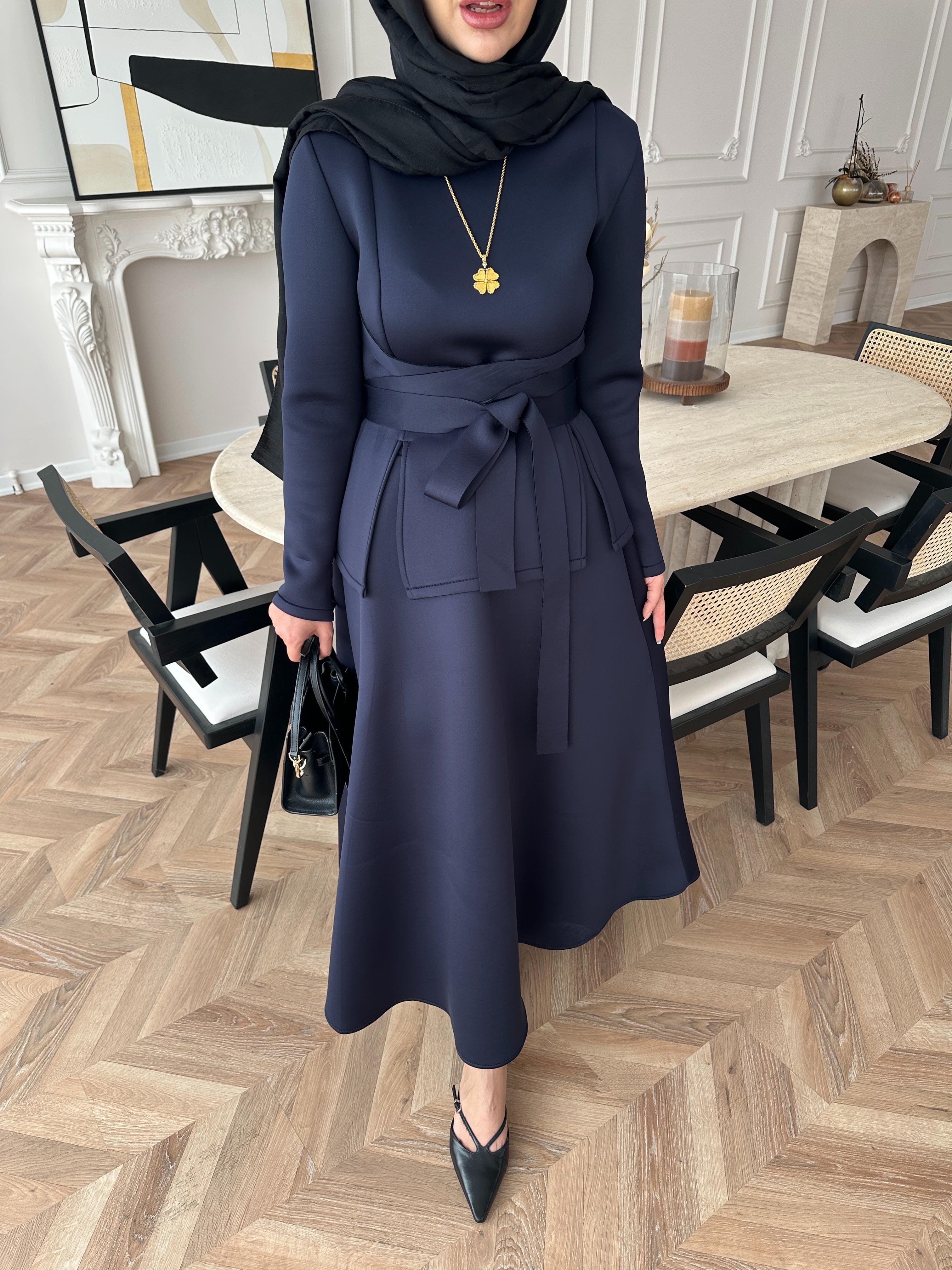 Esla Scuba Etekli Takım Lacivert