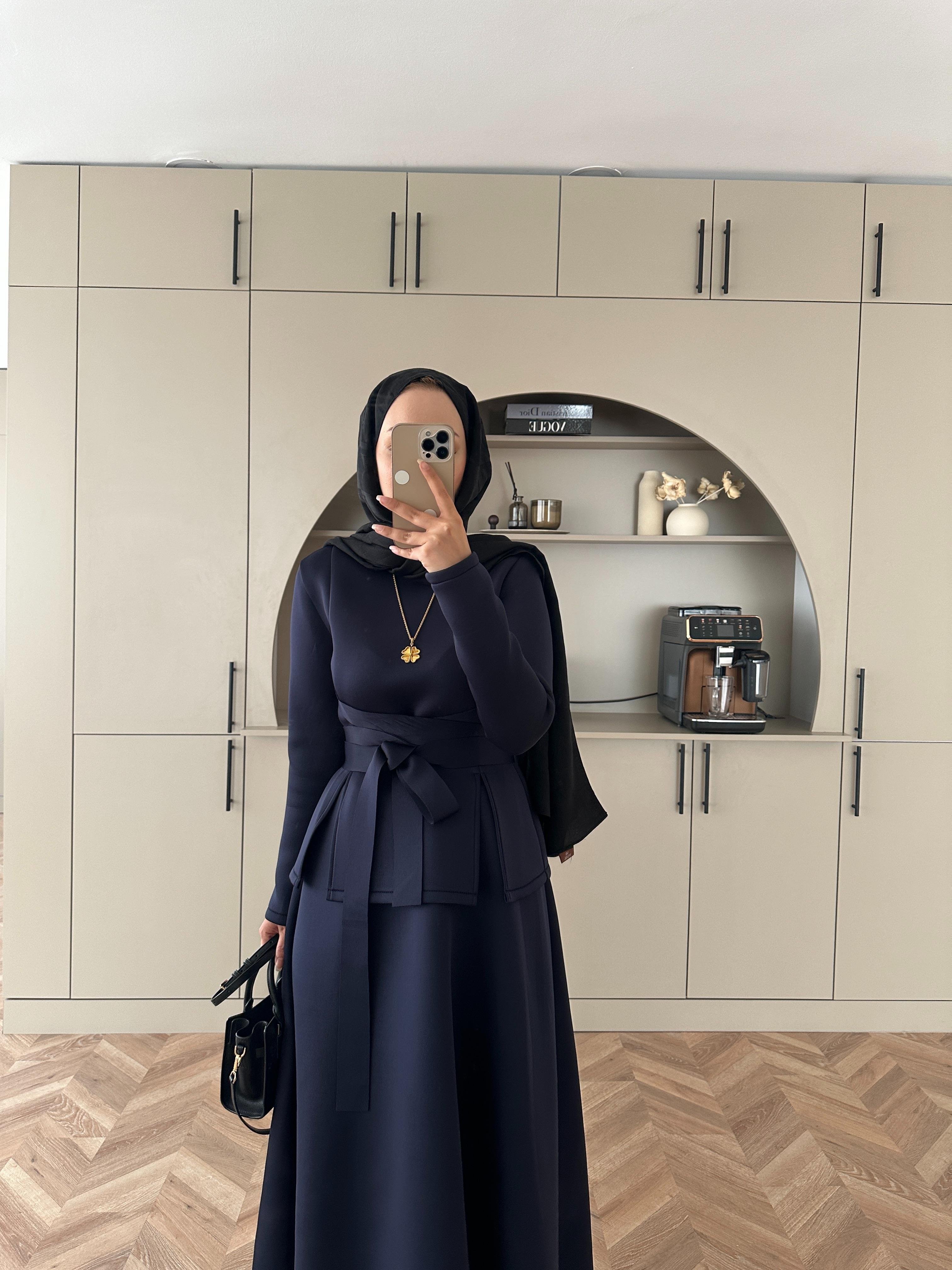 Esla Scuba Etekli Takım Lacivert