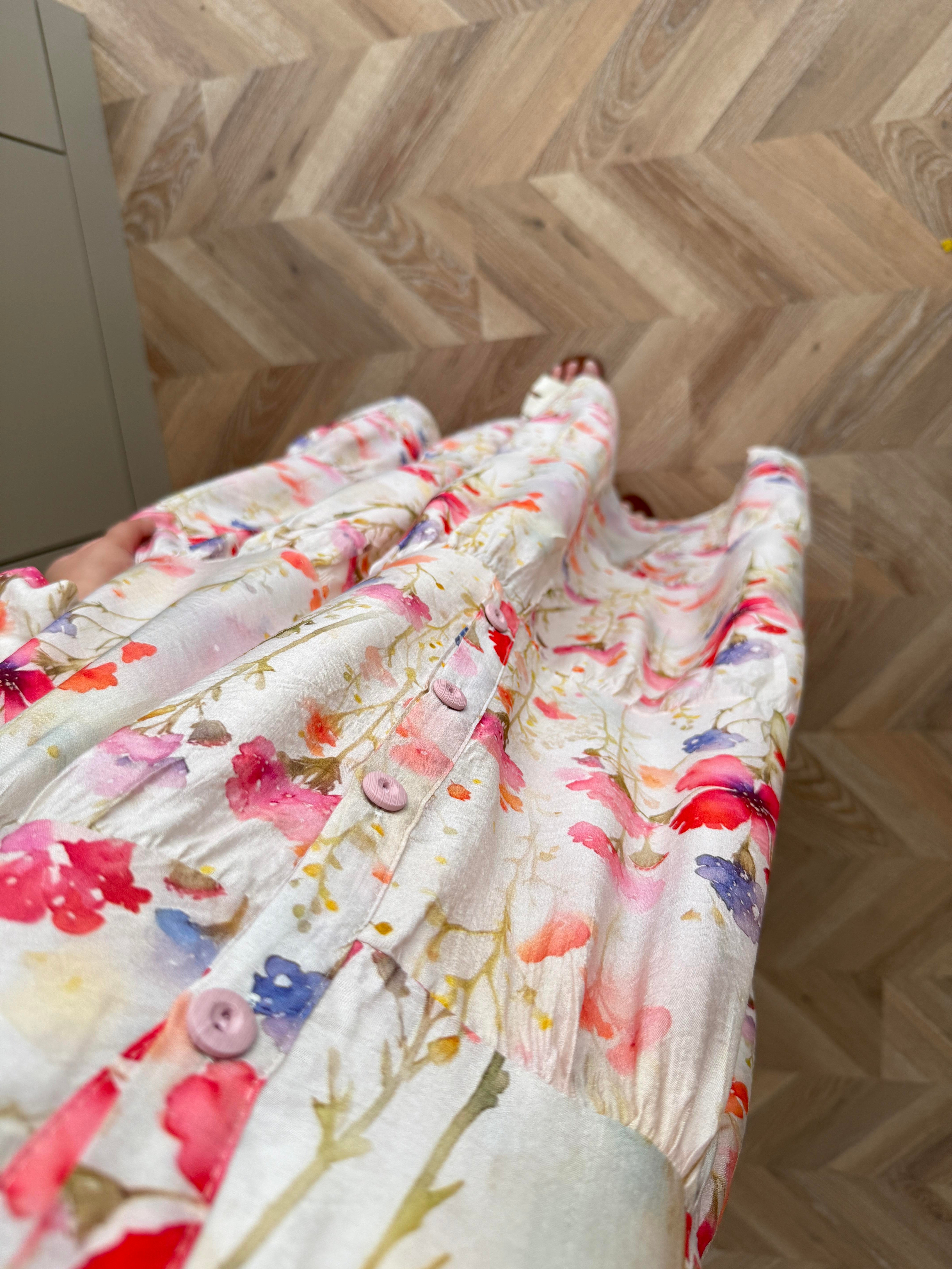 Eslem Pamuk Vual Elbise