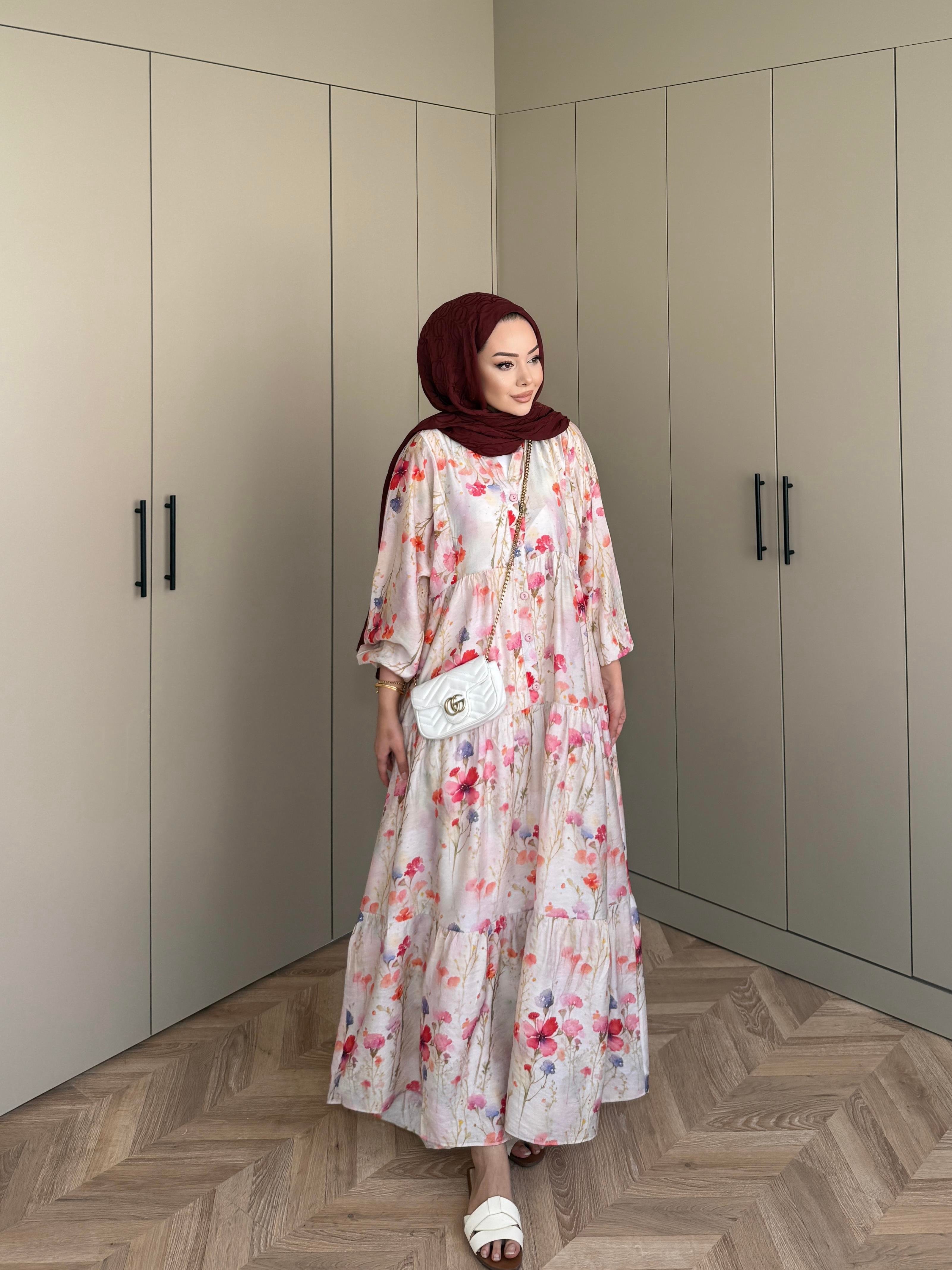 Eslem Pamuk Vual Elbise