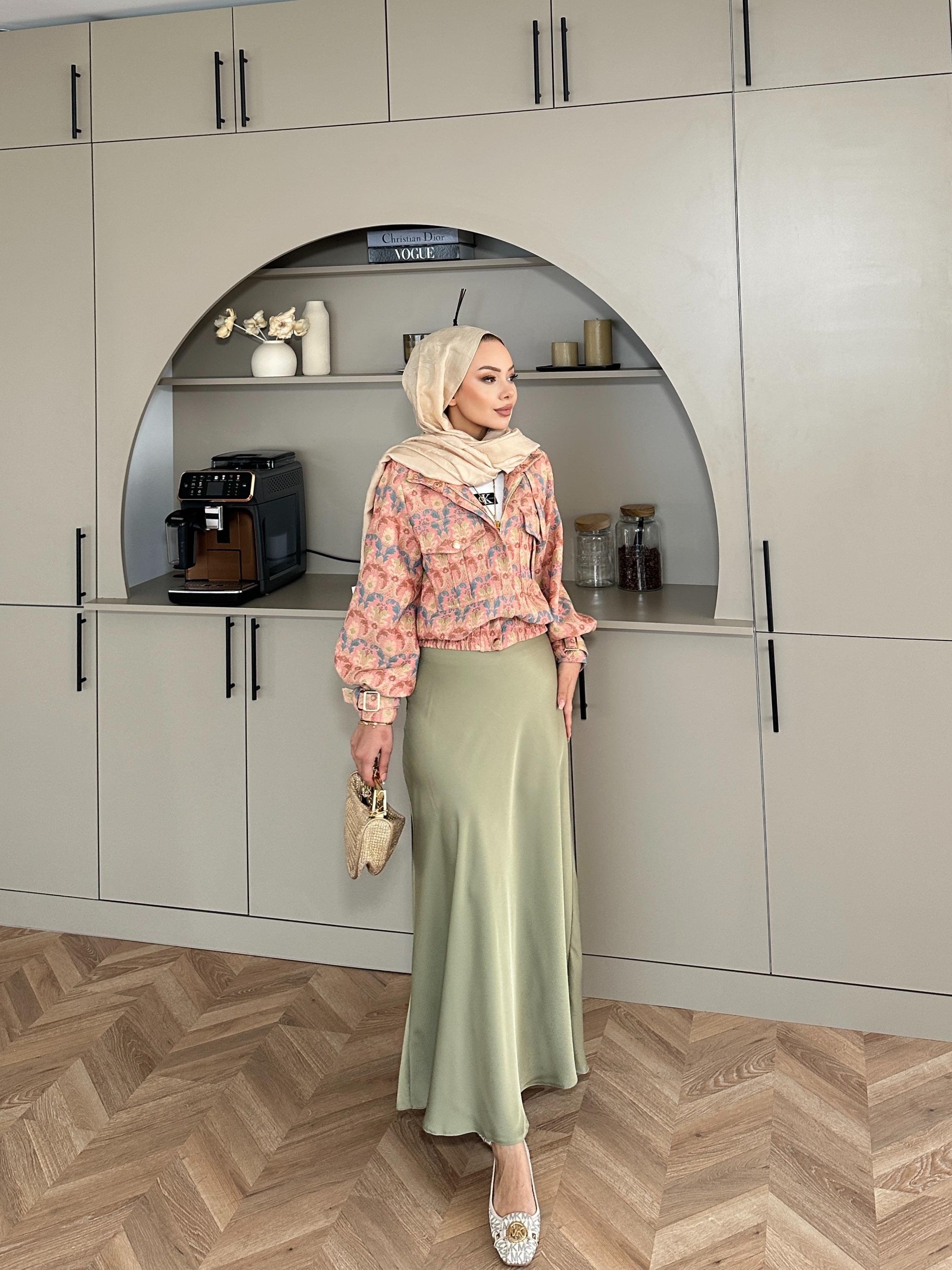 Flower Bomber Ceket Pembe