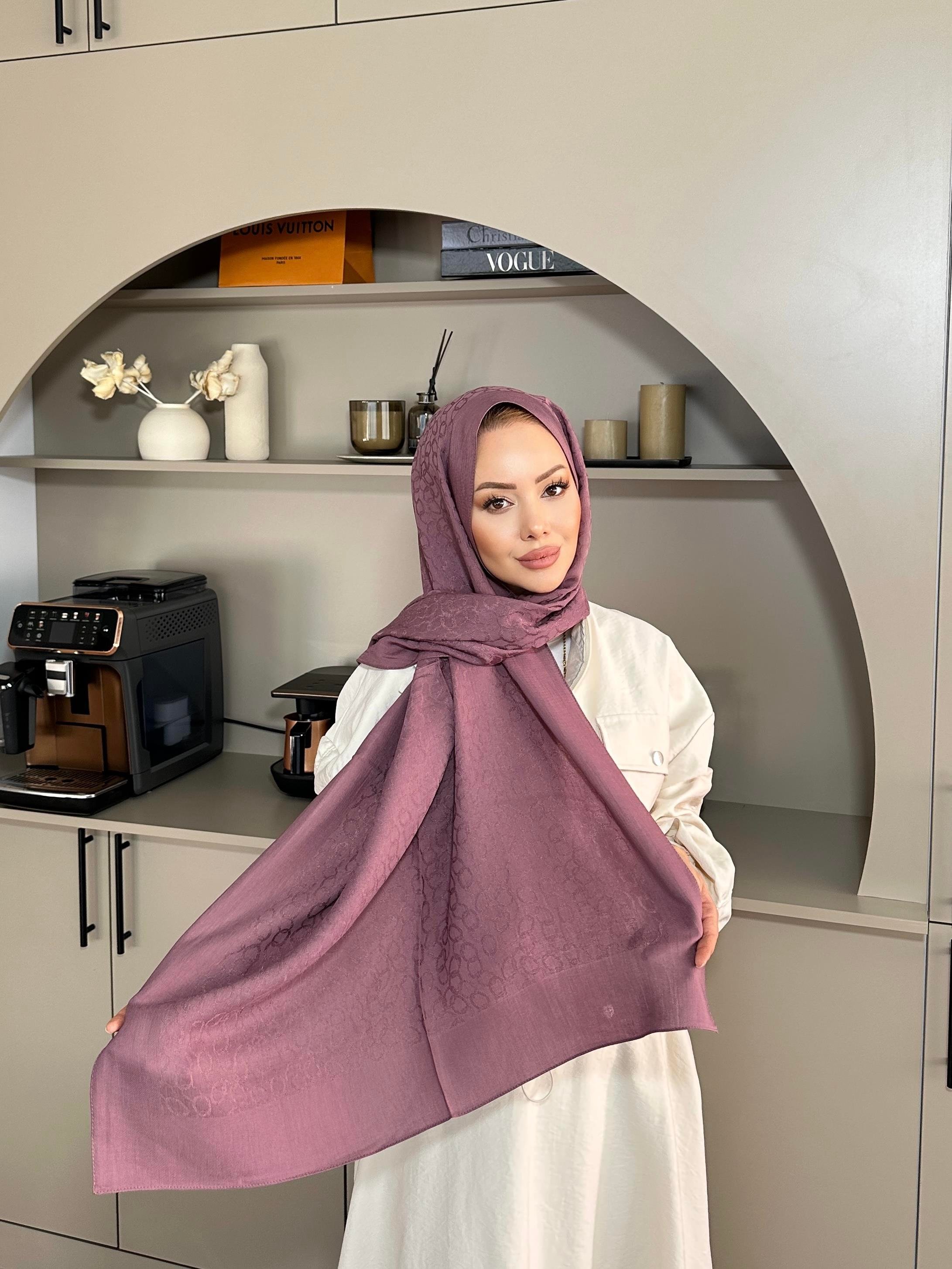 Gül Kurusu Zincir Desen Naia Şal 