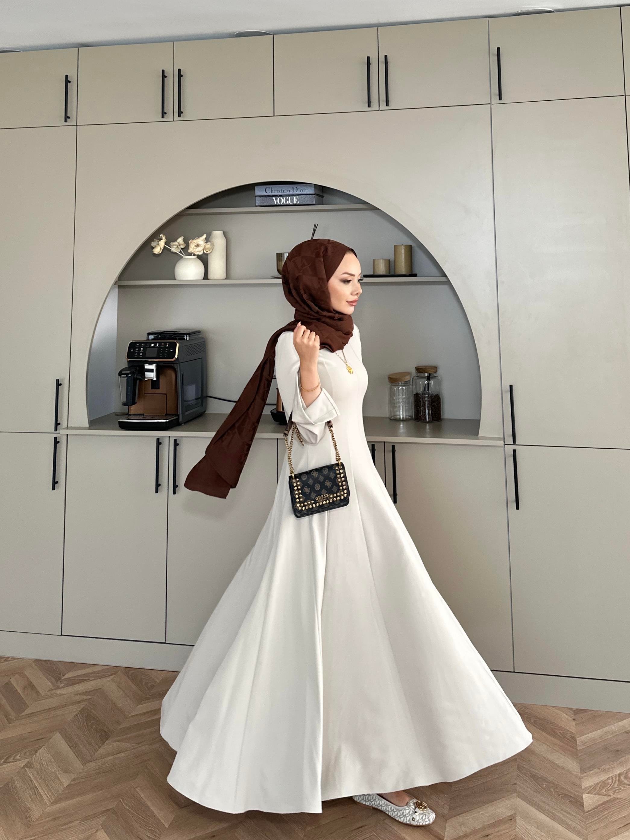 Harel A Kesim Elbise Bej