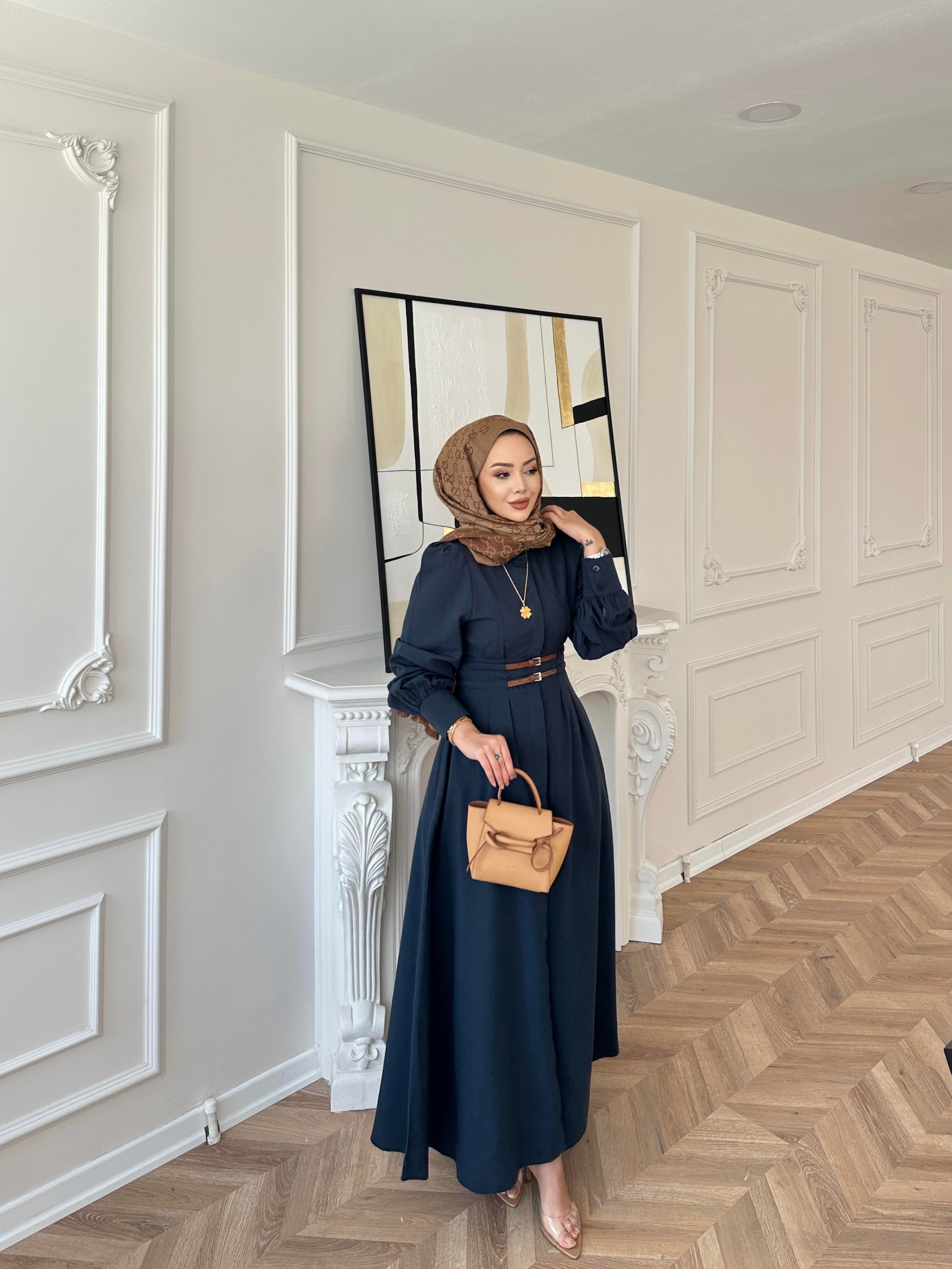 Jewel Elbise Lacivert