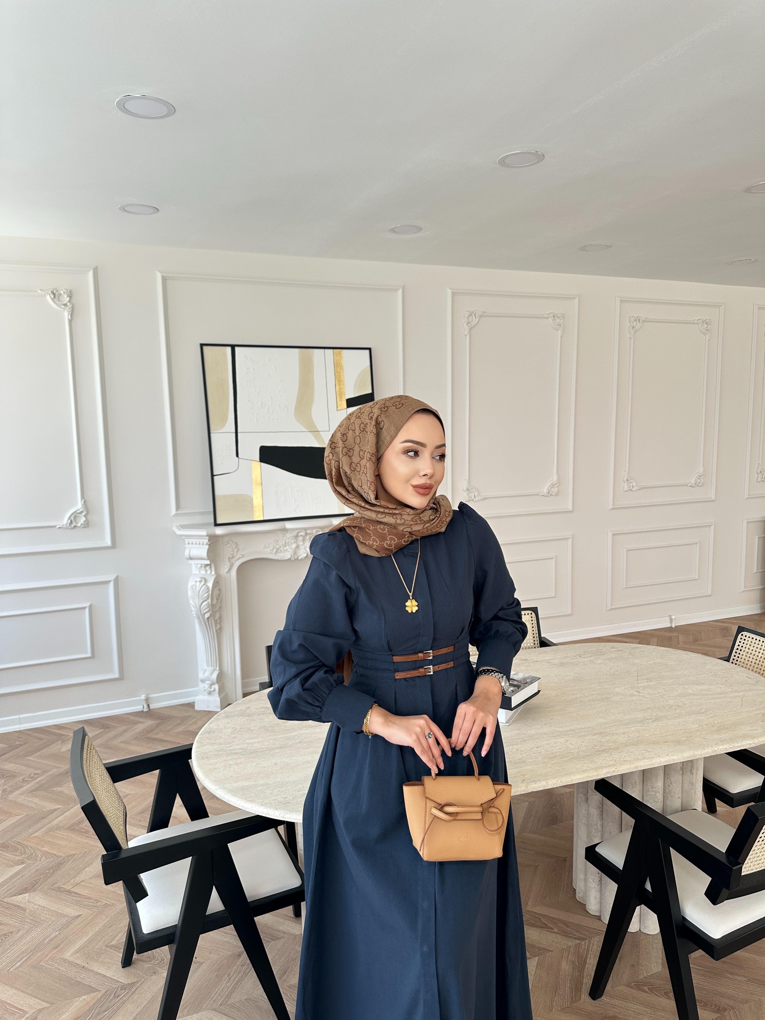 Jewel Elbise Lacivert