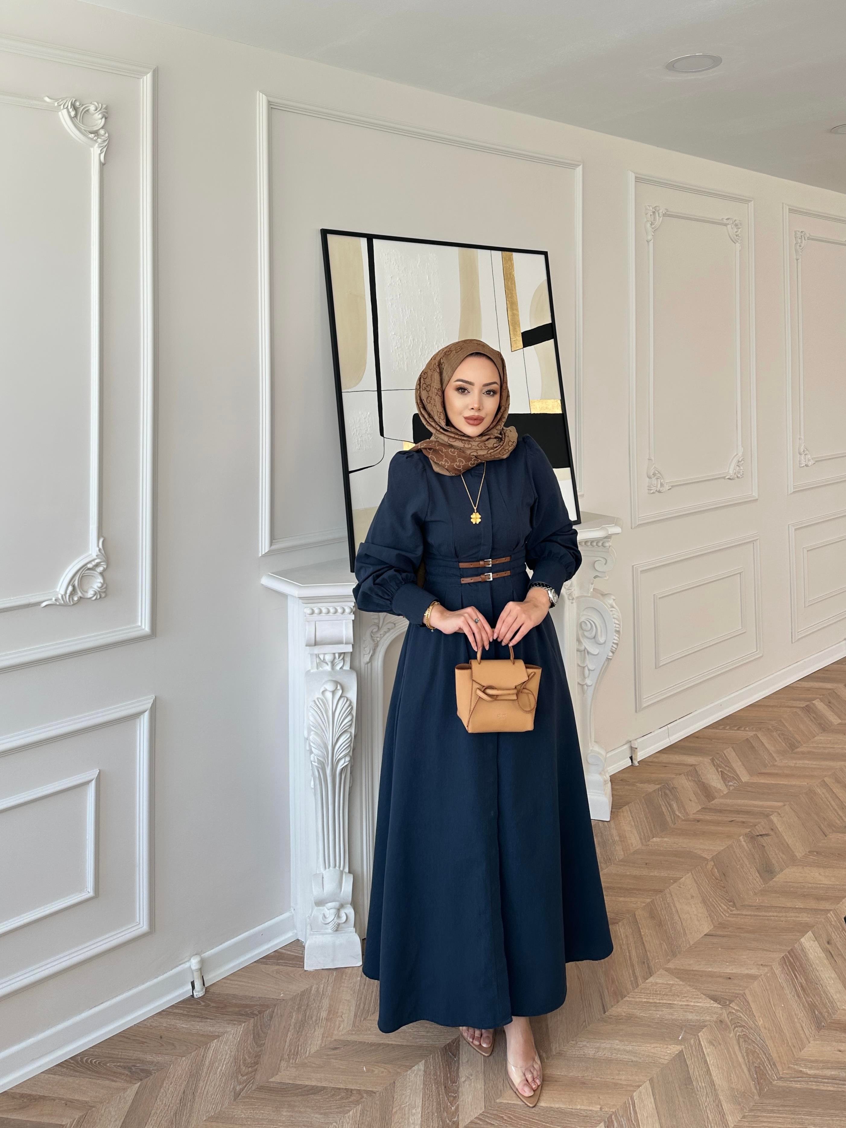 Jewel Elbise Lacivert