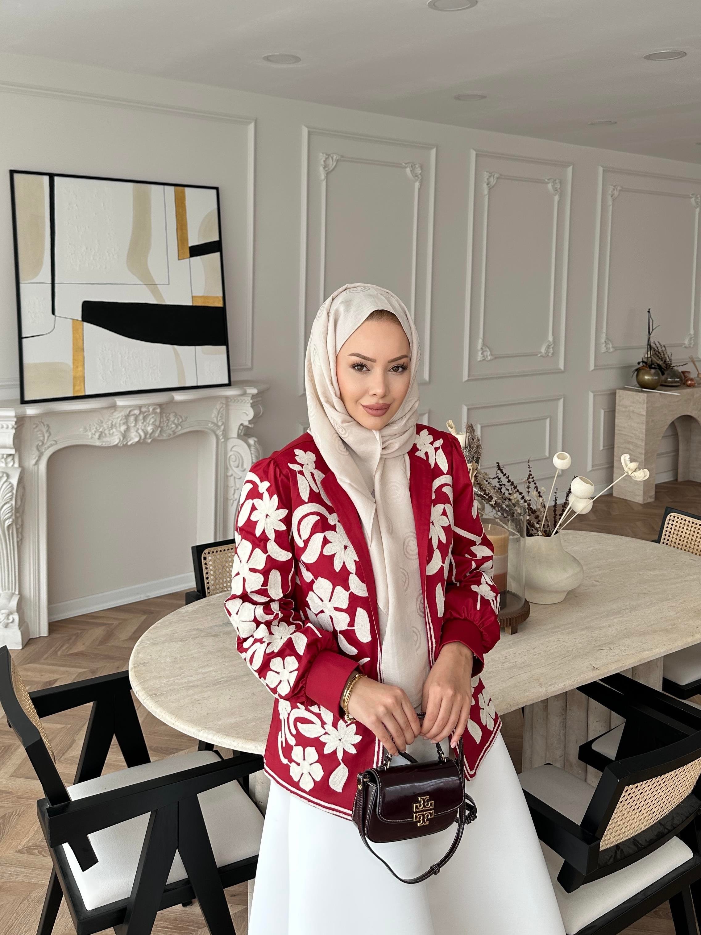 July Ceket Kırmızı