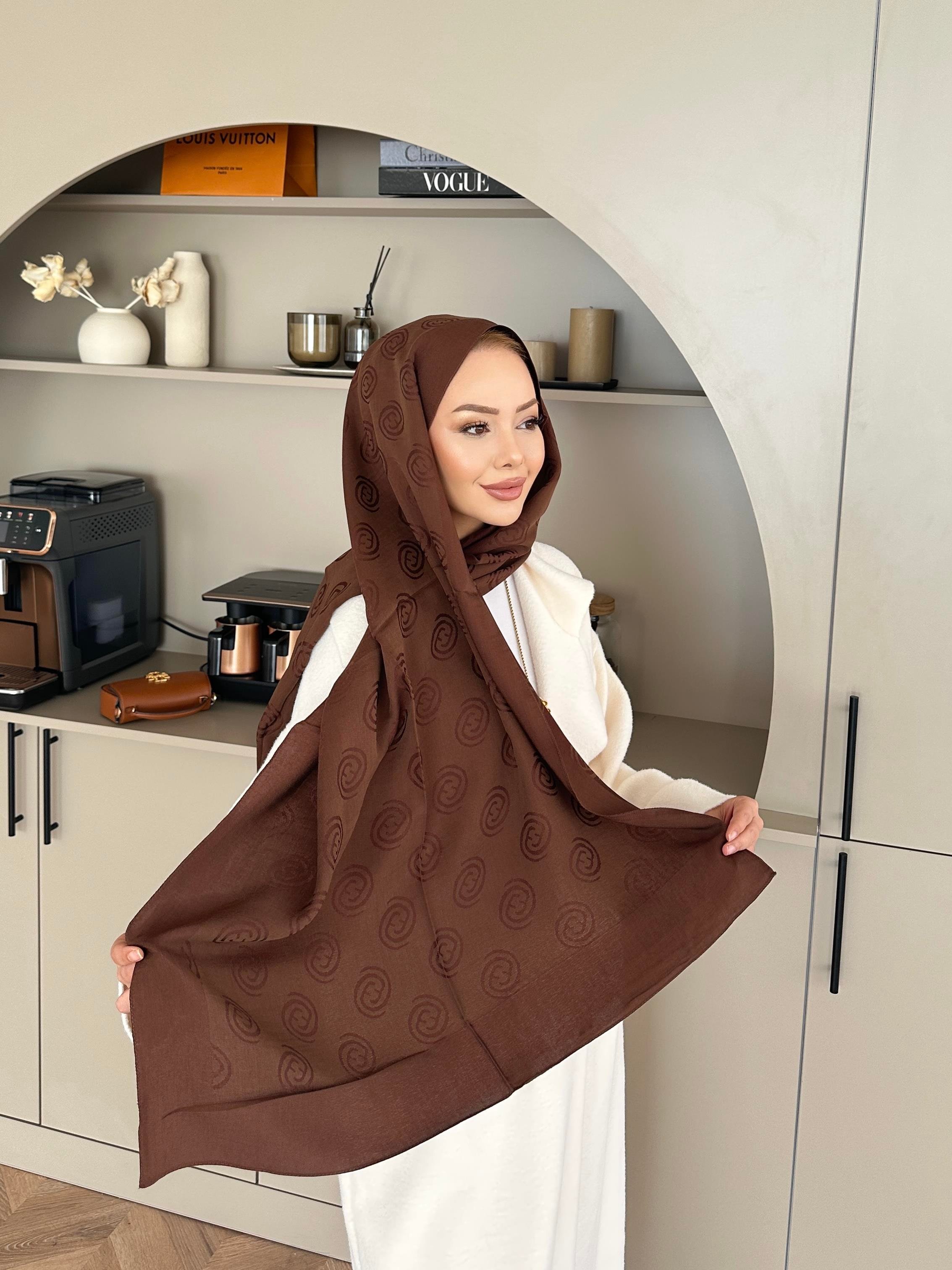 Kahve E Desen Naia Şal