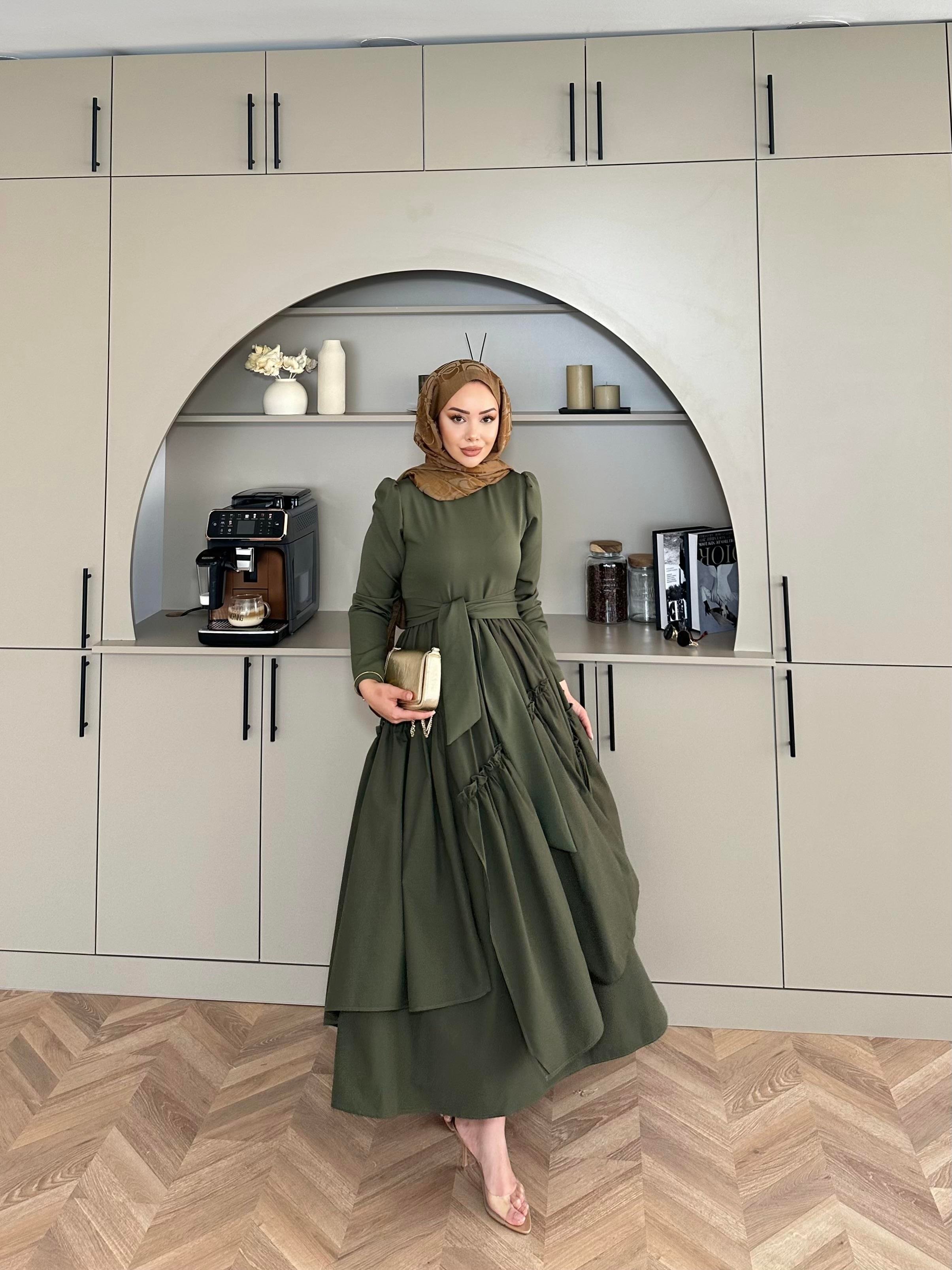 Kendal Paraşüt Elbise Haki