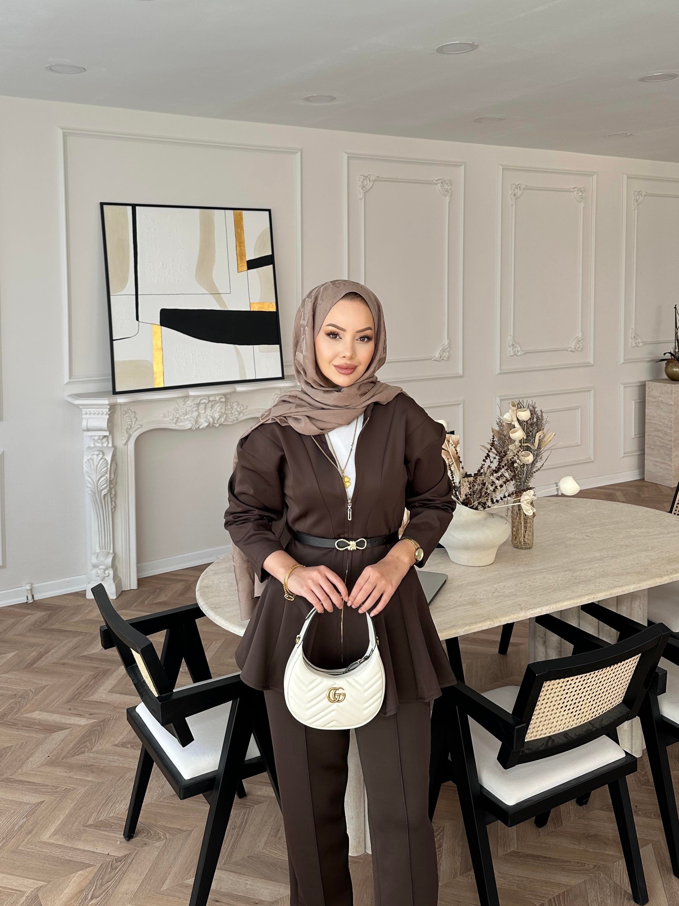 Lalin Scuba Takım Acı Kahve