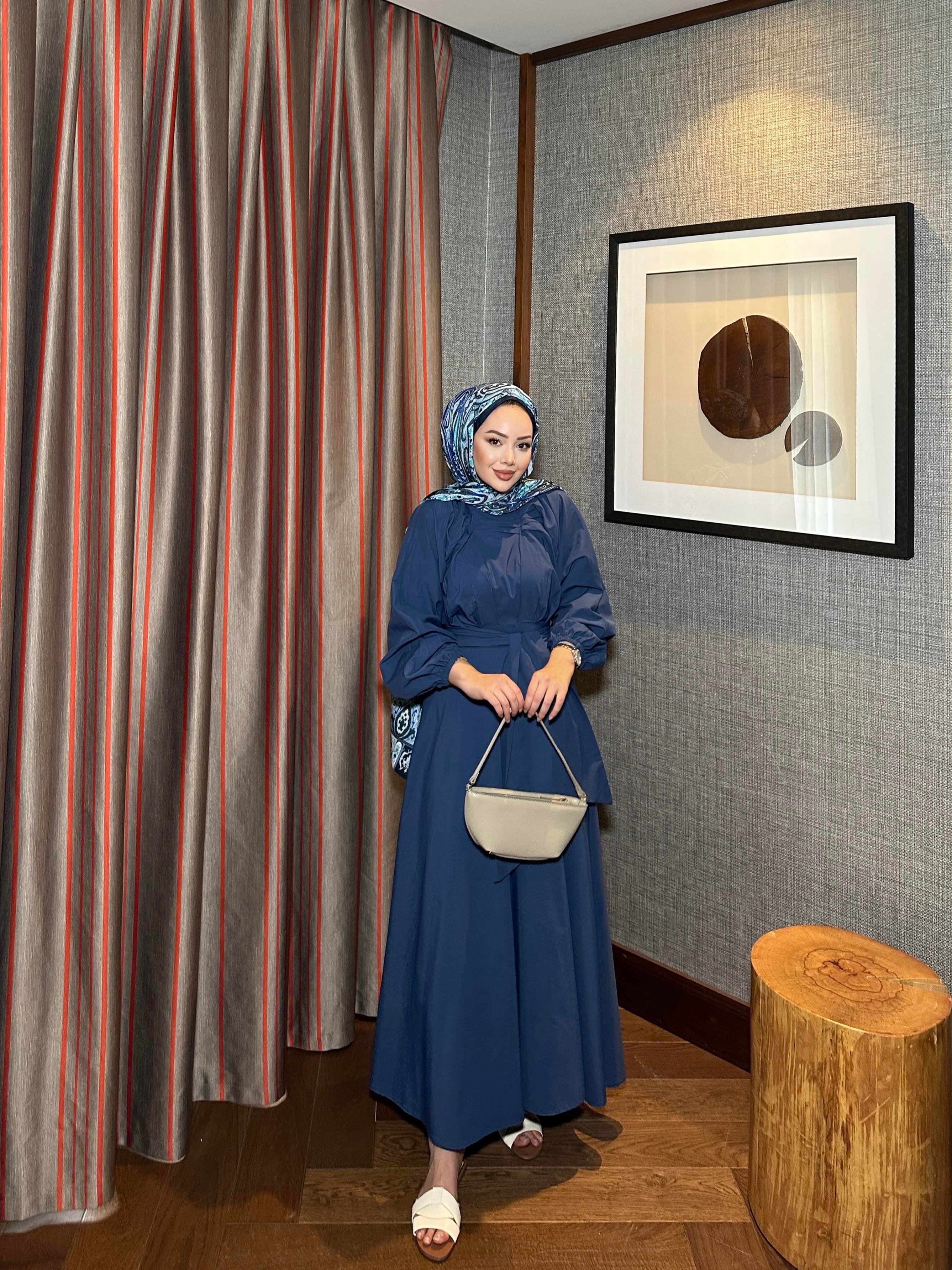 Lavinia Elbise İndigo