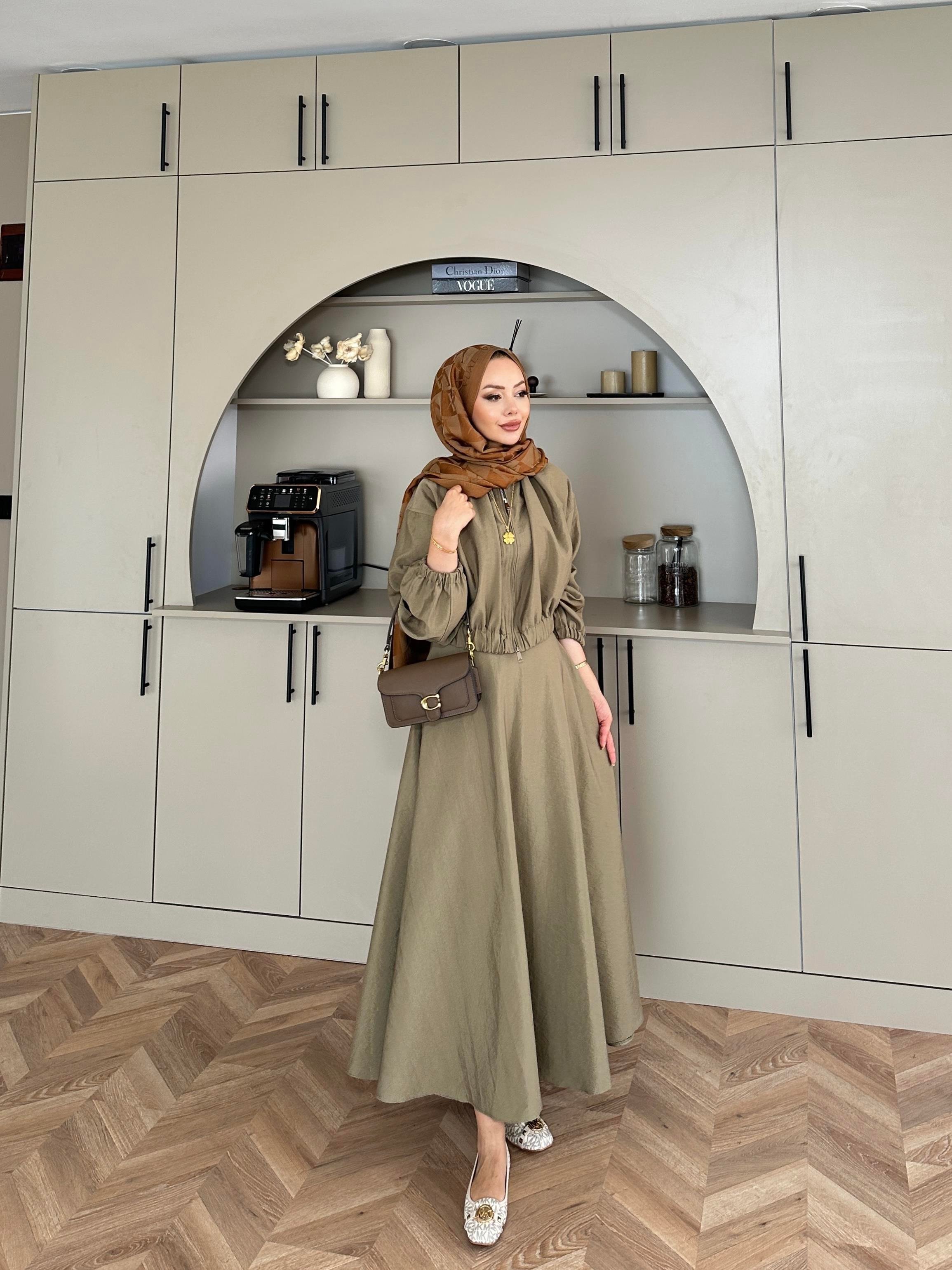 Lizge Etekli Takım Haki