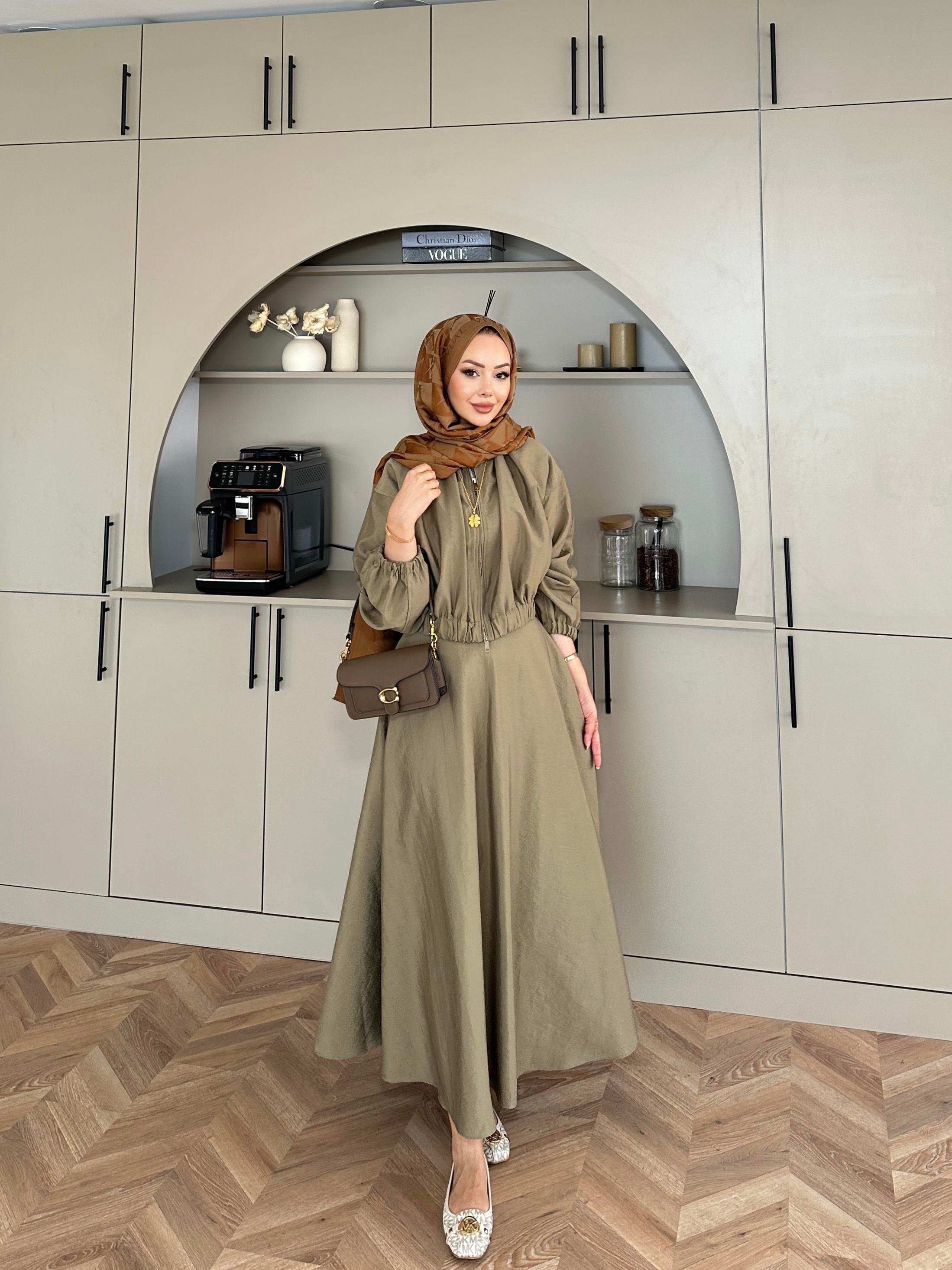 Lizge Etekli Takım Haki