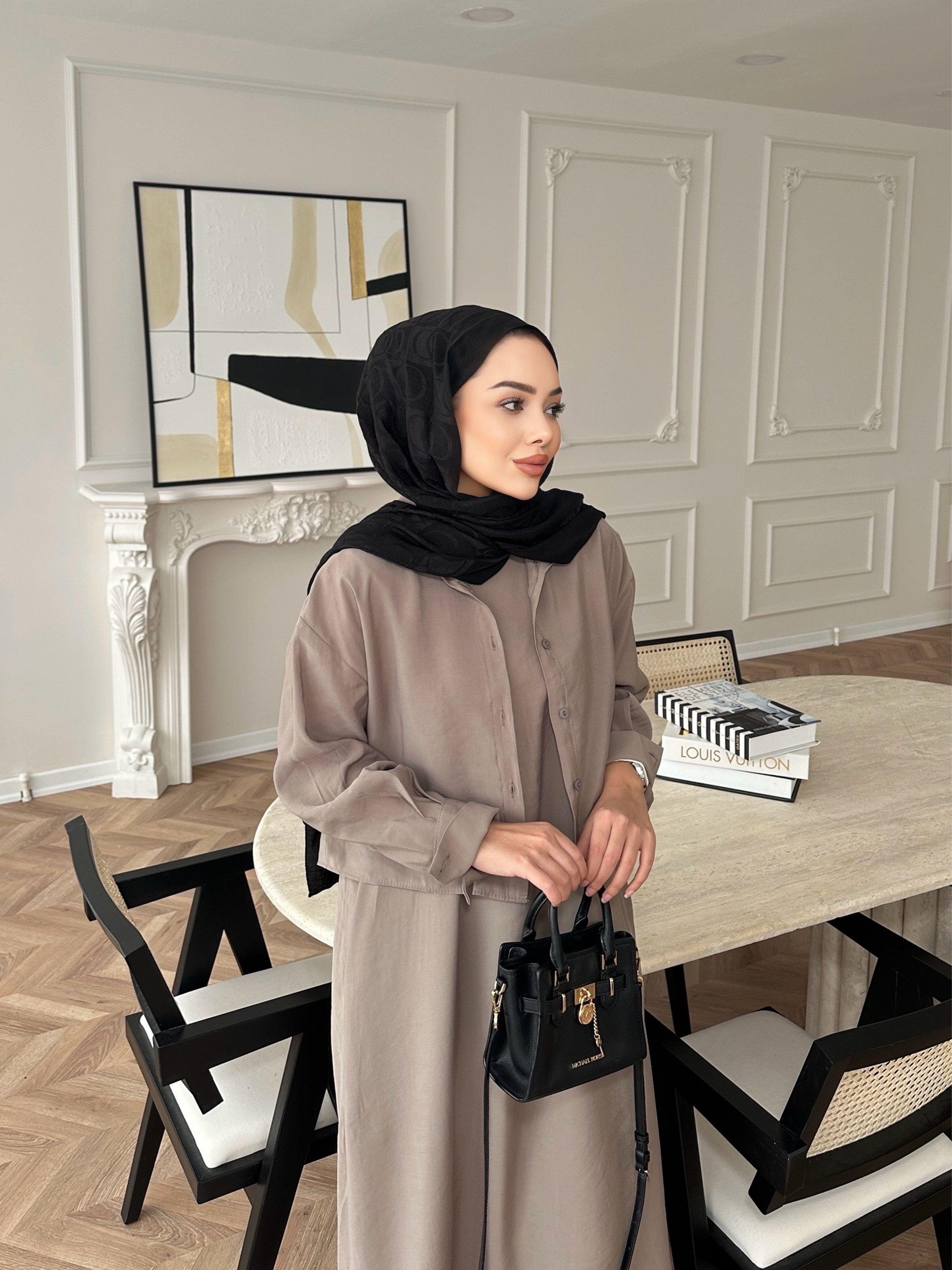 Lucas Gömlekli Elbise Vizon