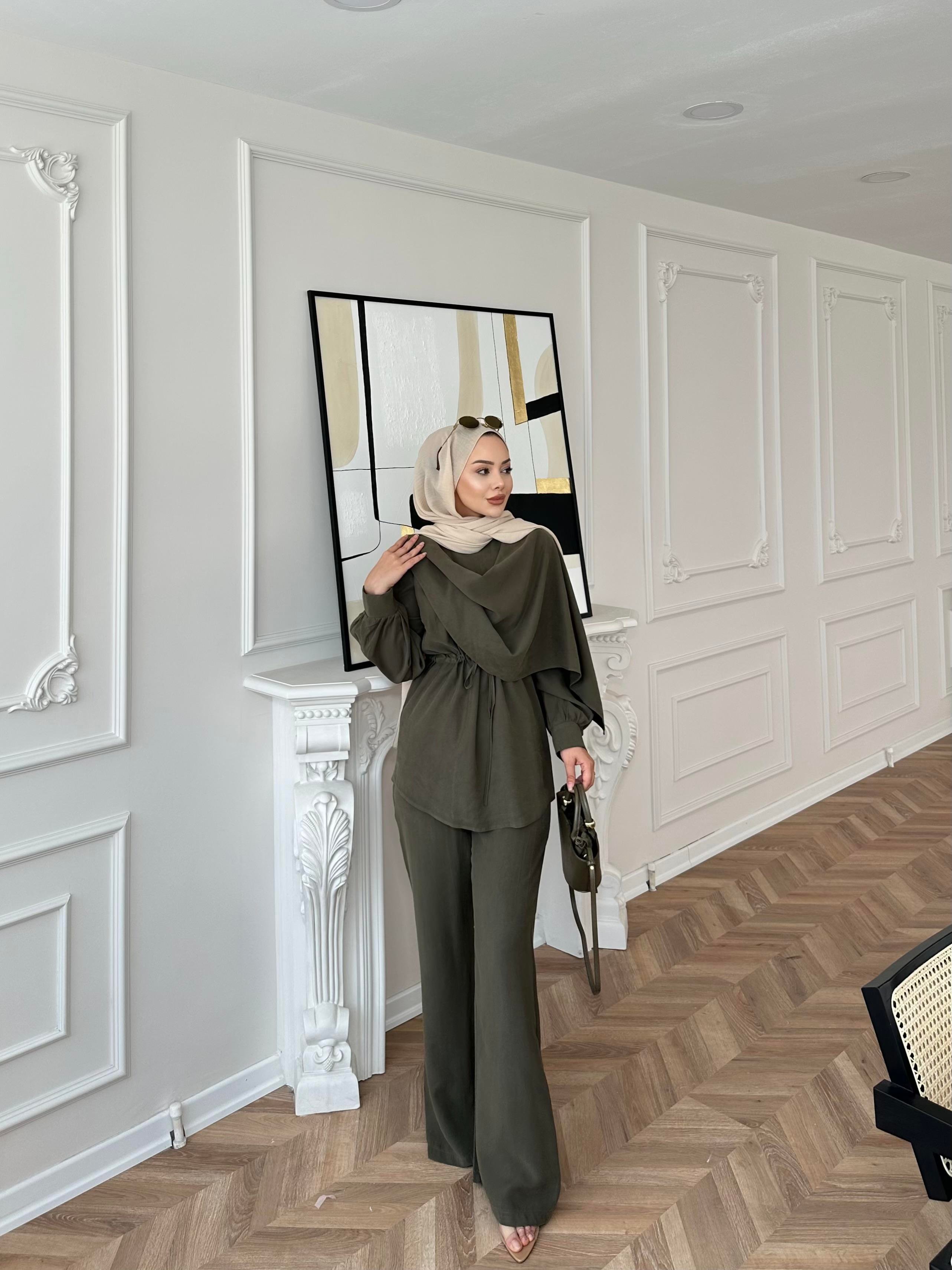 Keten Etekli Takım Siyah