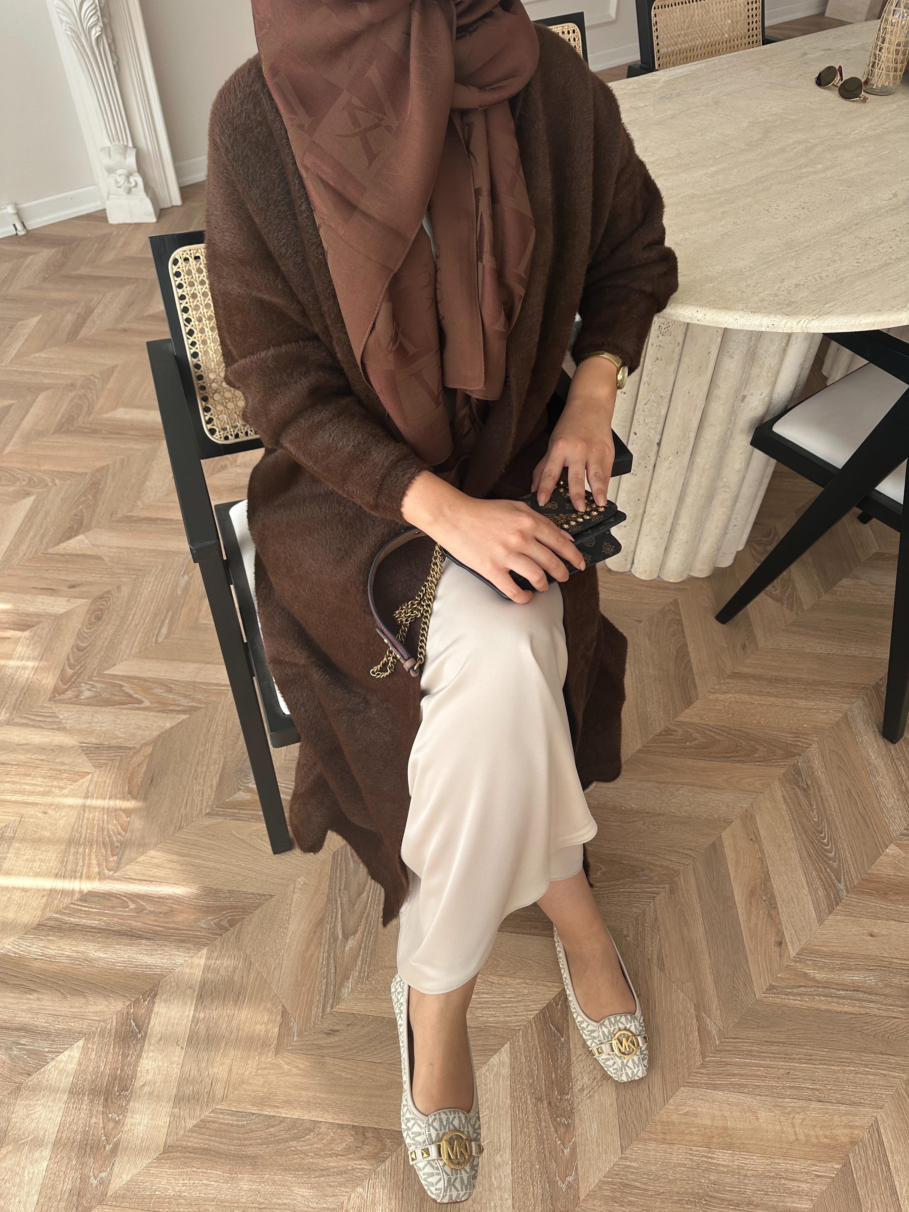 Marsel Angora Uzun Hırka Acı Kahve