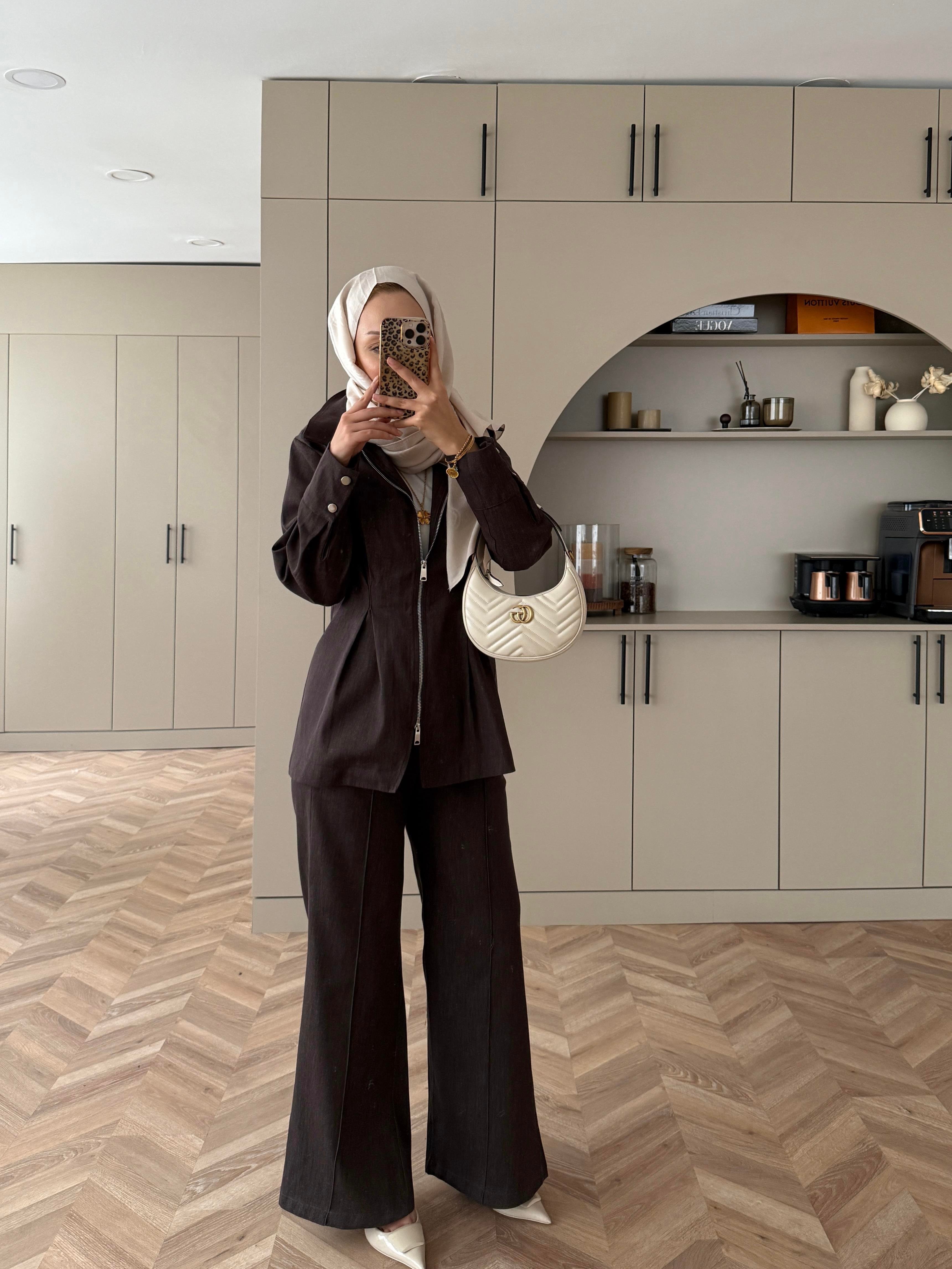 Maslow Denim Takım Acı Kahve