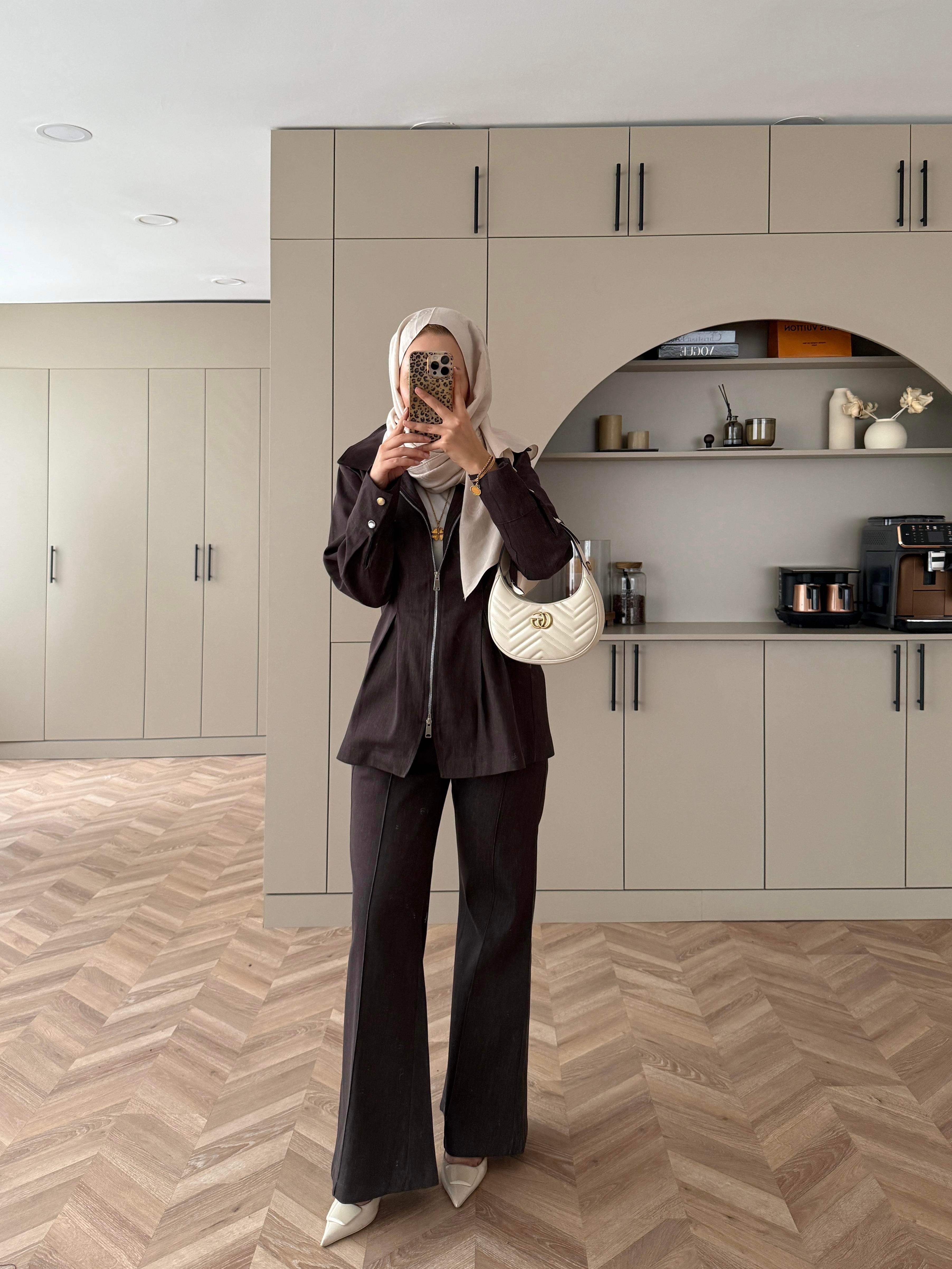 Maslow Denim Takım Acı Kahve