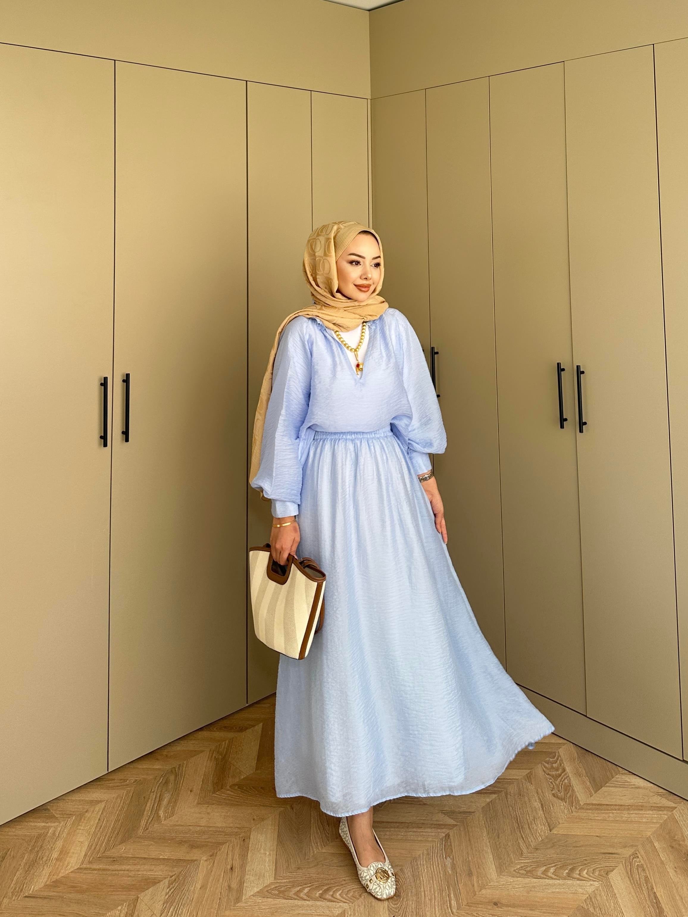 Mavera Etekli Takım Mavi