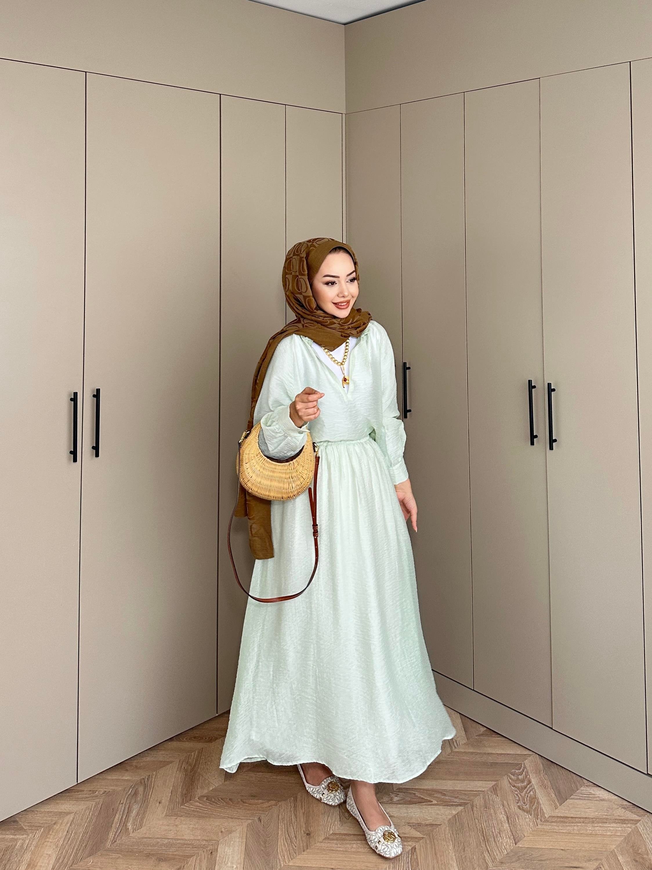 Mavera Etekli Takım Su Yeşili